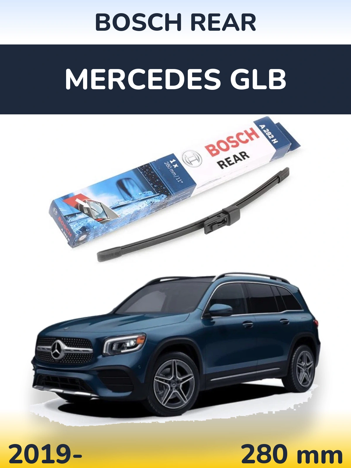 Torkarblad BOSCH Rear för Mercedes GLB