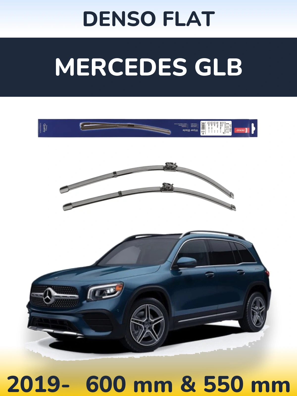 Torkarblad Denso Flat för Mercedes GLB