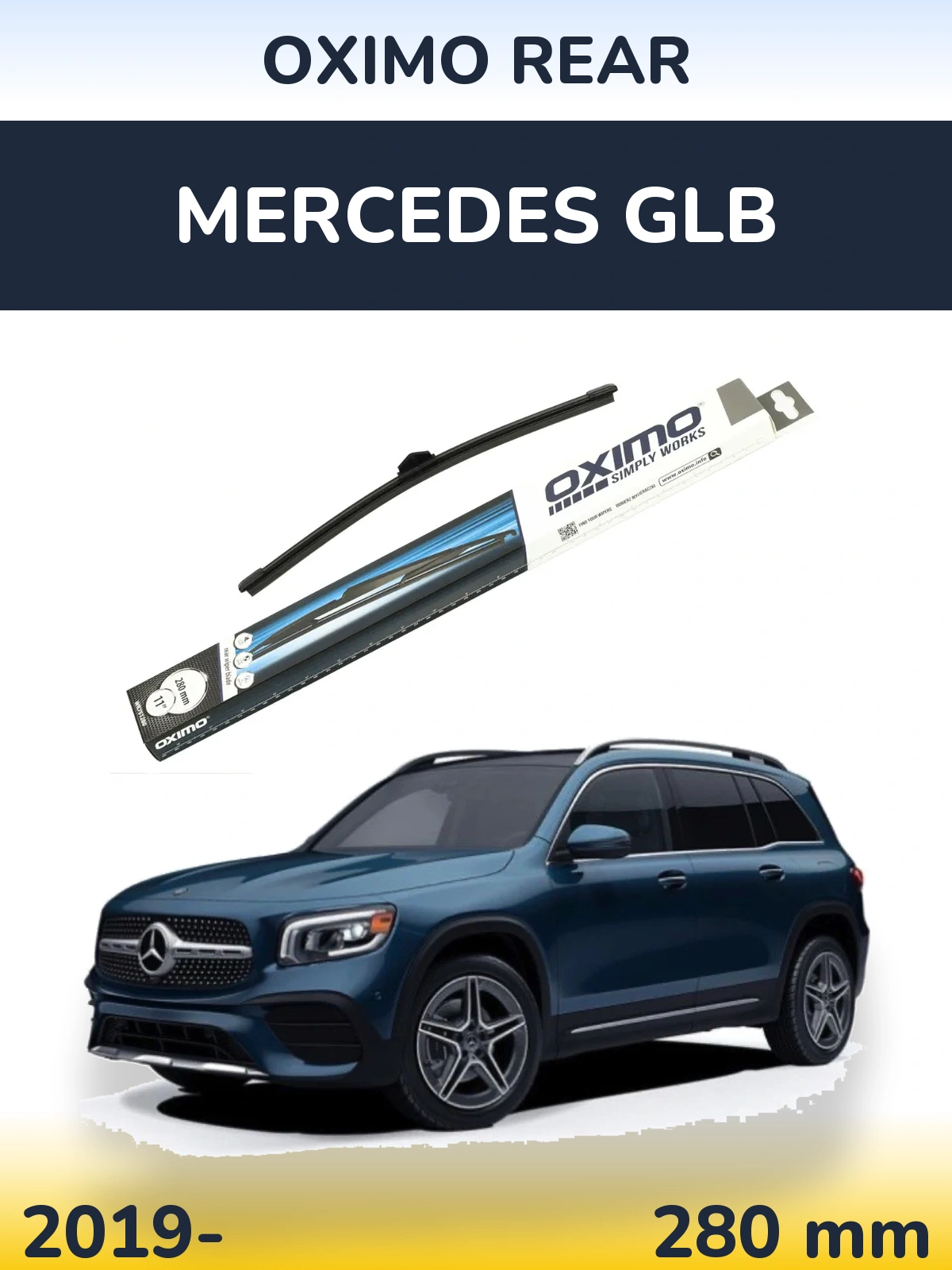 Torkarblad Oximo Rear för Mercedes GLB