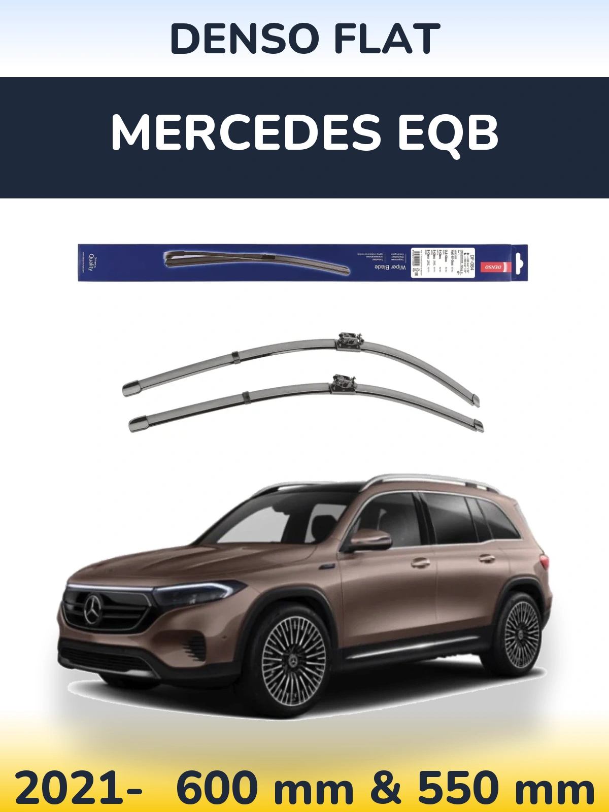 Torkarblad Denso Flat för Mercedes EQB