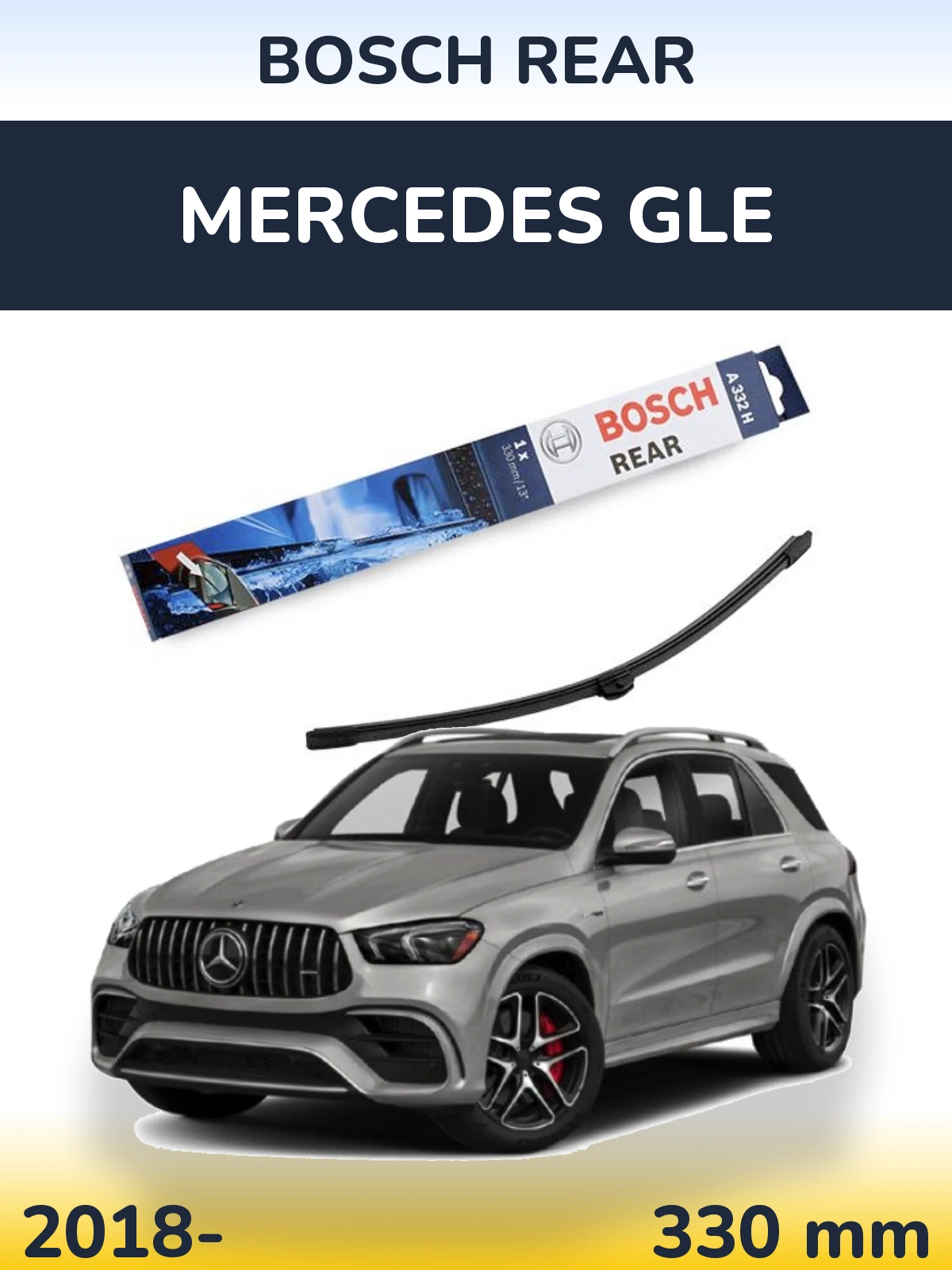 Torkarblad BOSCH Rear för Mercedes GLE