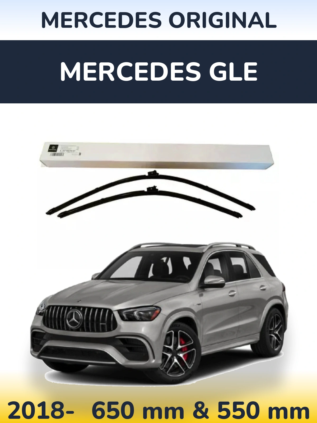 Torkarblad Mercedes OEM Mercedes Original för Mercedes GLE