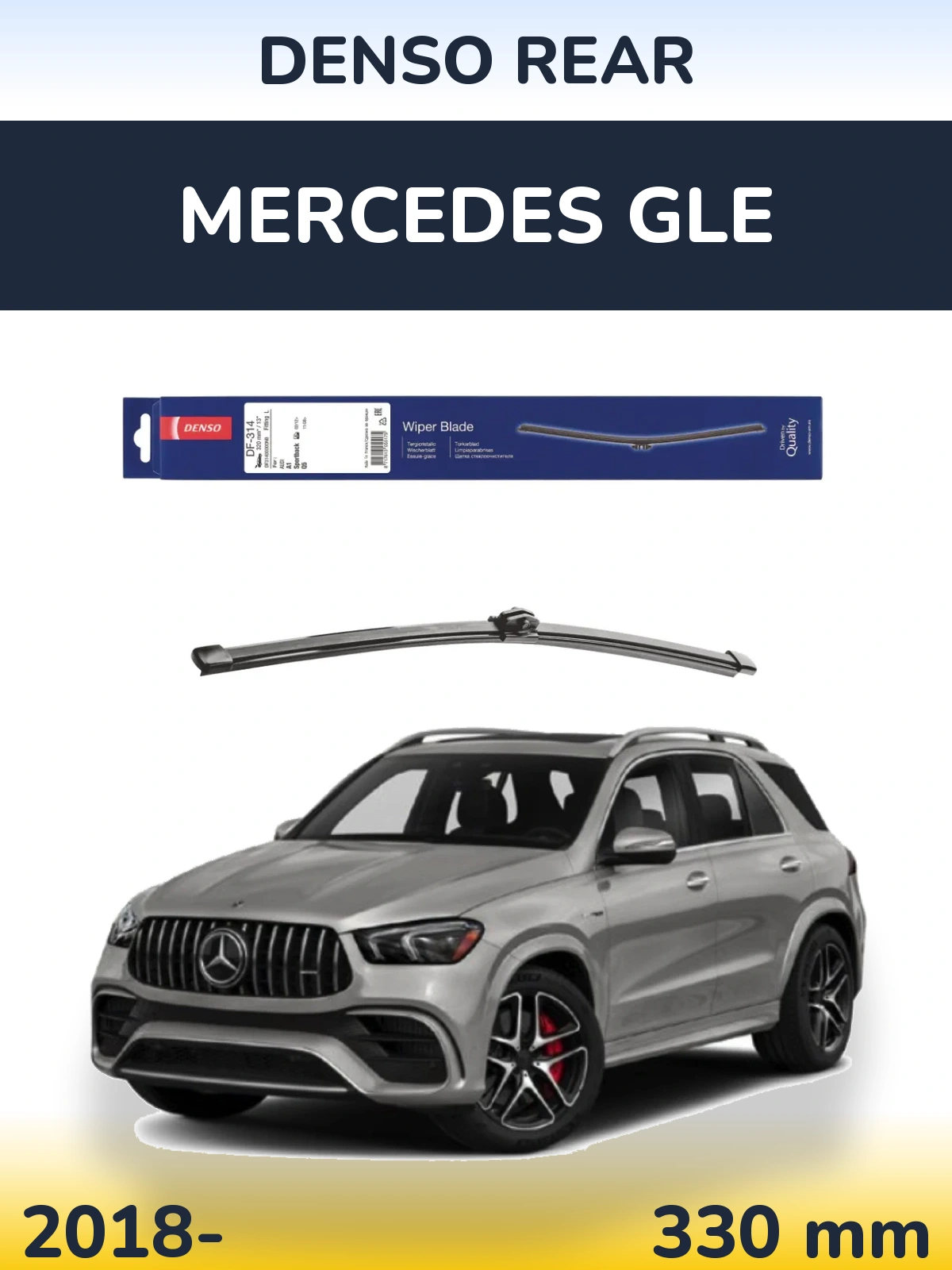 Torkarblad Denso Rear för Mercedes GLE