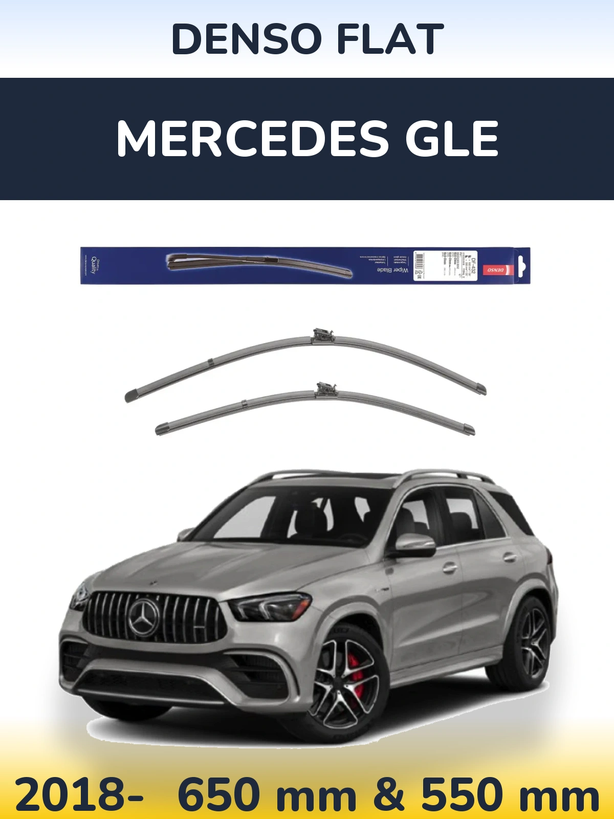 Torkarblad Denso Flat för Mercedes GLE