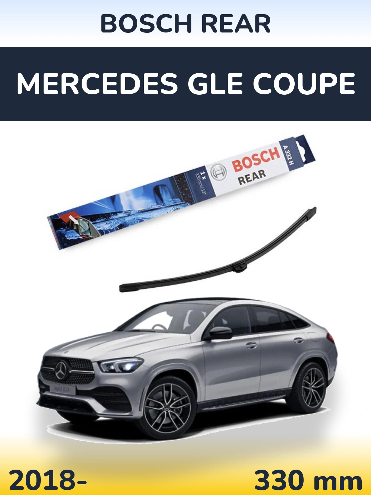 Torkarblad BOSCH Rear för Mercedes GLE Coupe