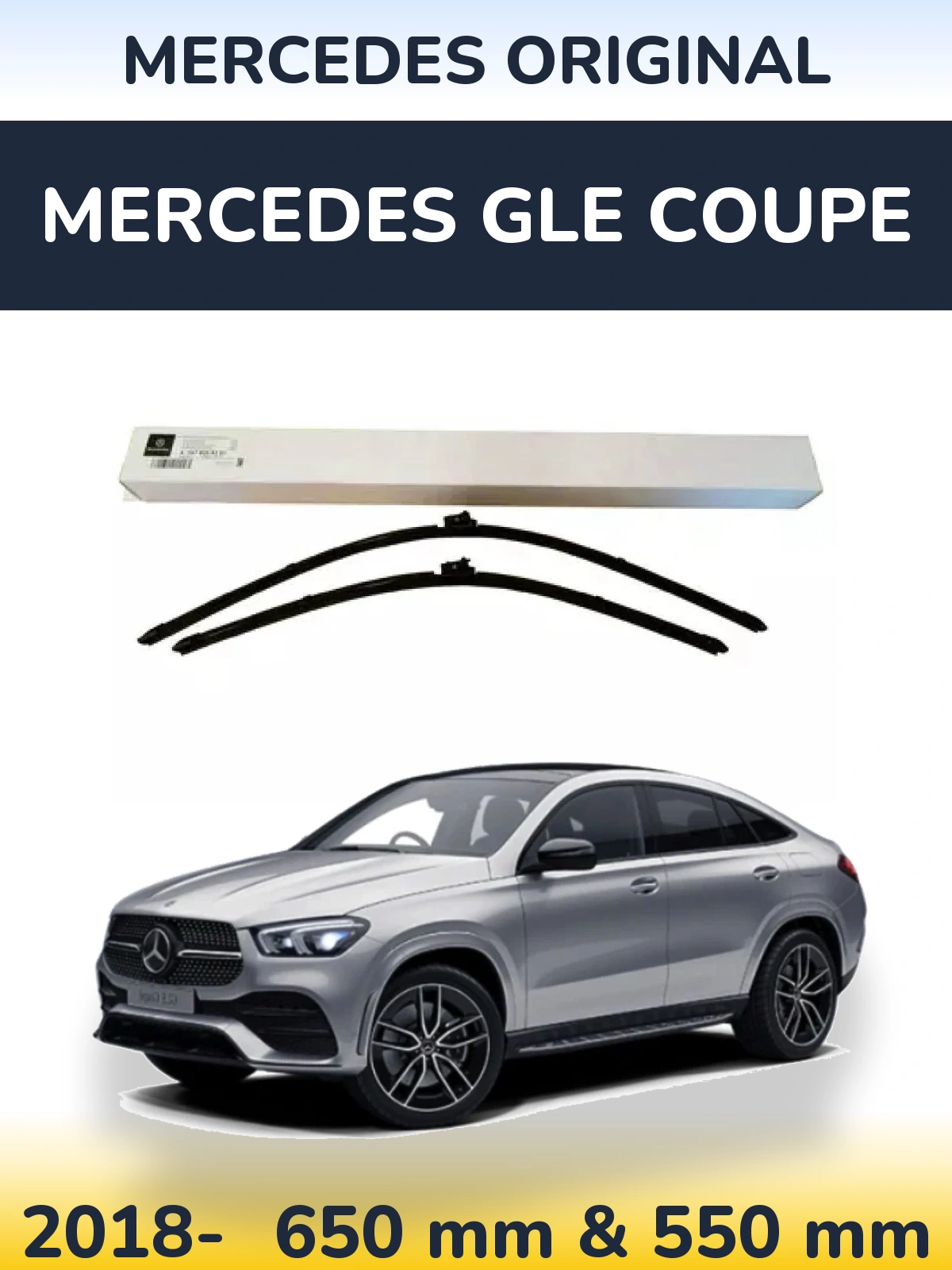 Torkarblad Mercedes OEM Mercedes Original för Mercedes GLE Coupe