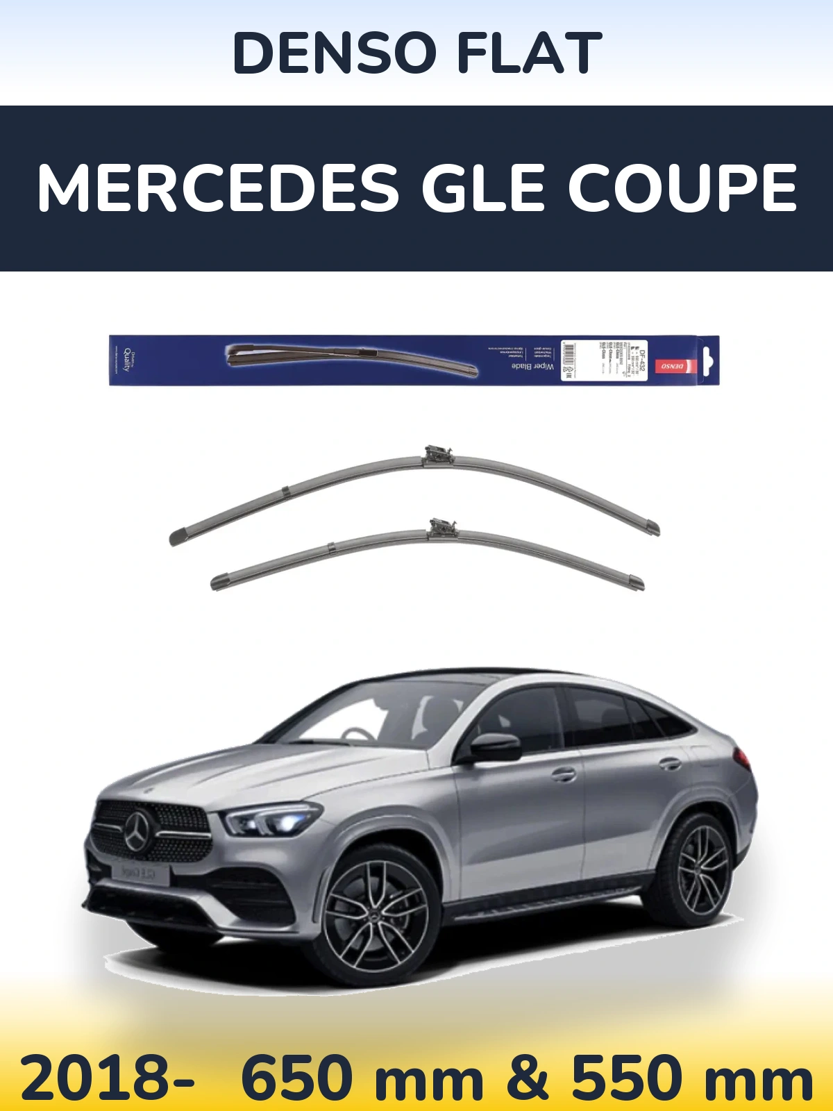 Torkarblad Denso Flat för Mercedes GLE Coupe