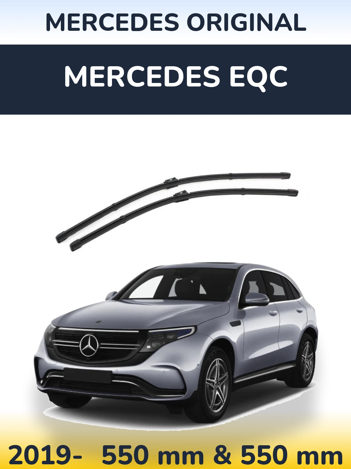 Torkarblad Mercedes OEM Mercedes Original för Mercedes EQC