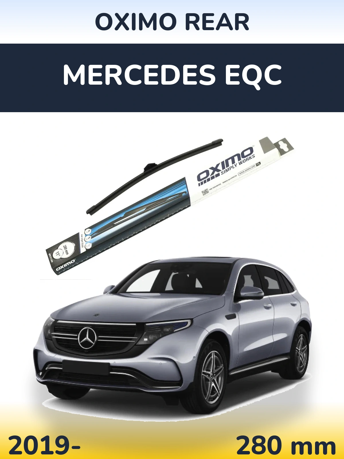 Torkarblad Oximo Rear för Mercedes EQC