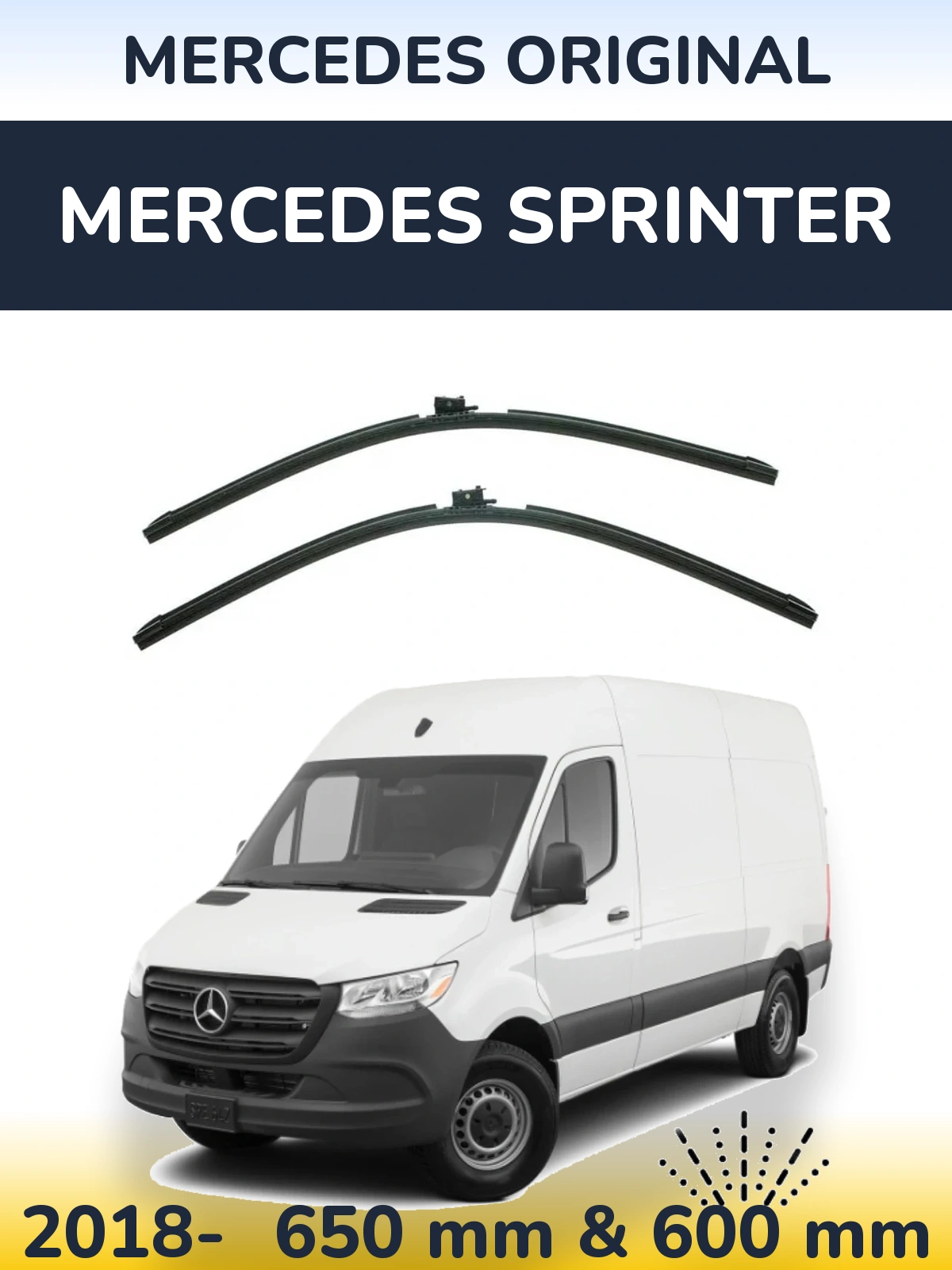 Torkarblad Mercedes OEM Mercedes Original för Mercedes Sprinter
