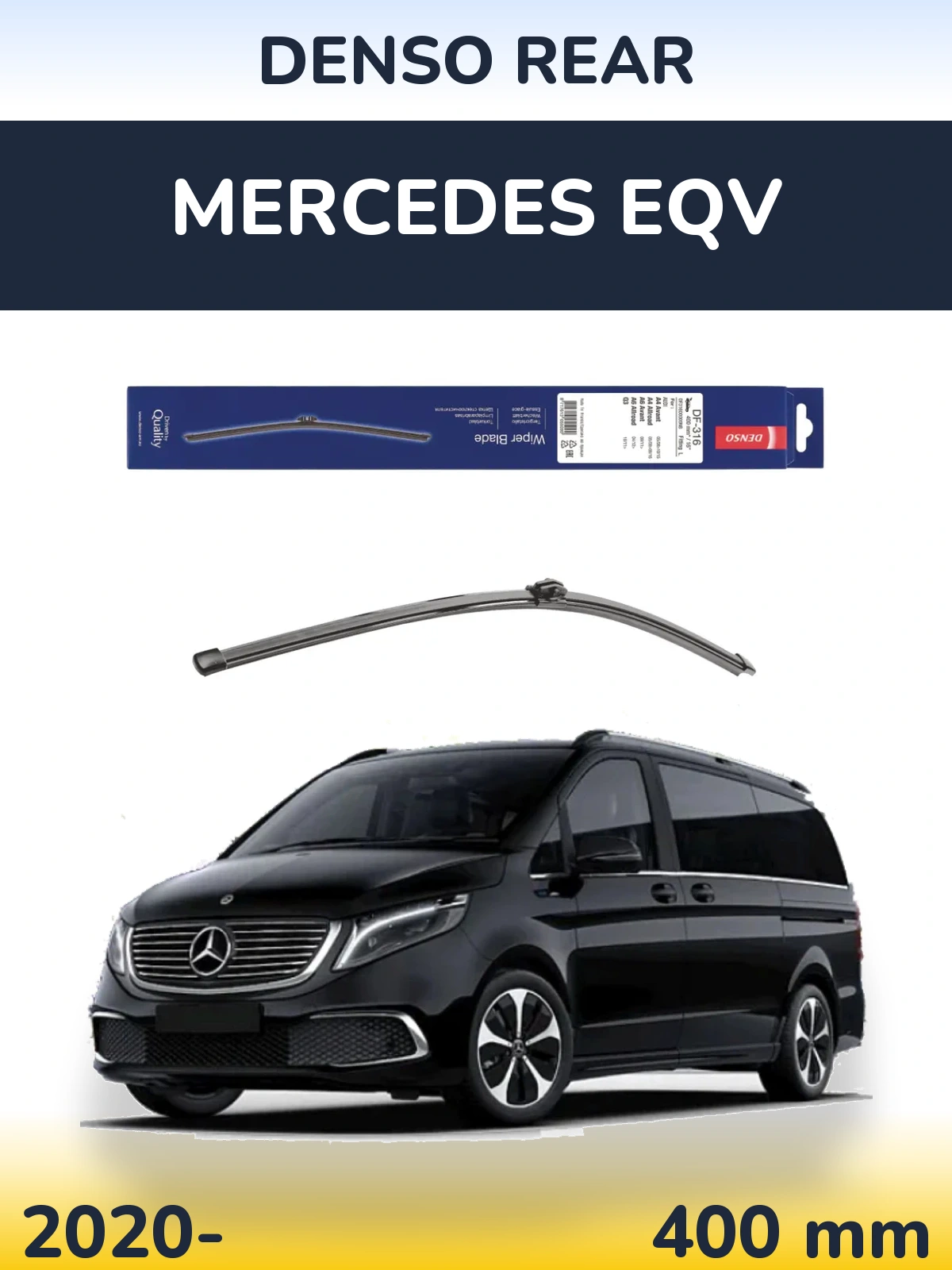 Torkarblad Denso Rear för Mercedes EQV