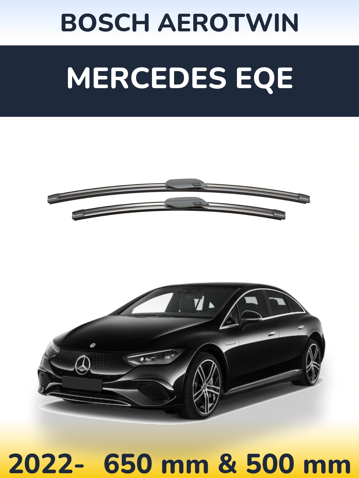 Torkarblad BOSCH AeroTwin för Mercedes EQE