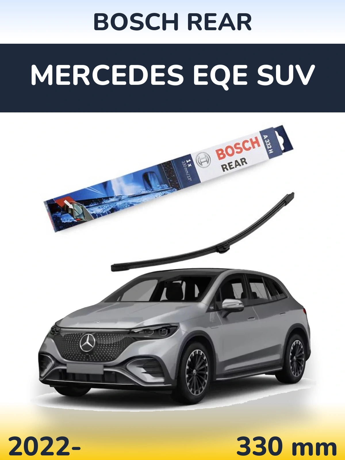 Torkarblad BOSCH Rear för Mercedes EQE SUV