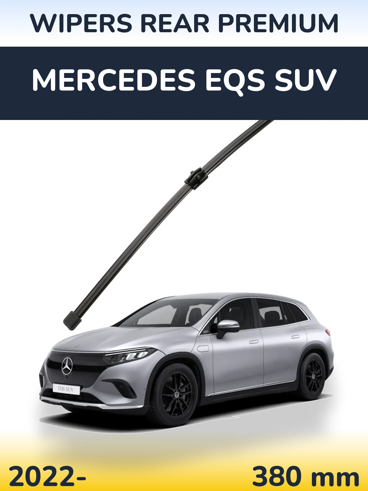 Torkarblad WIPERS REAR PREMIUM för Mercedes EQS SUV