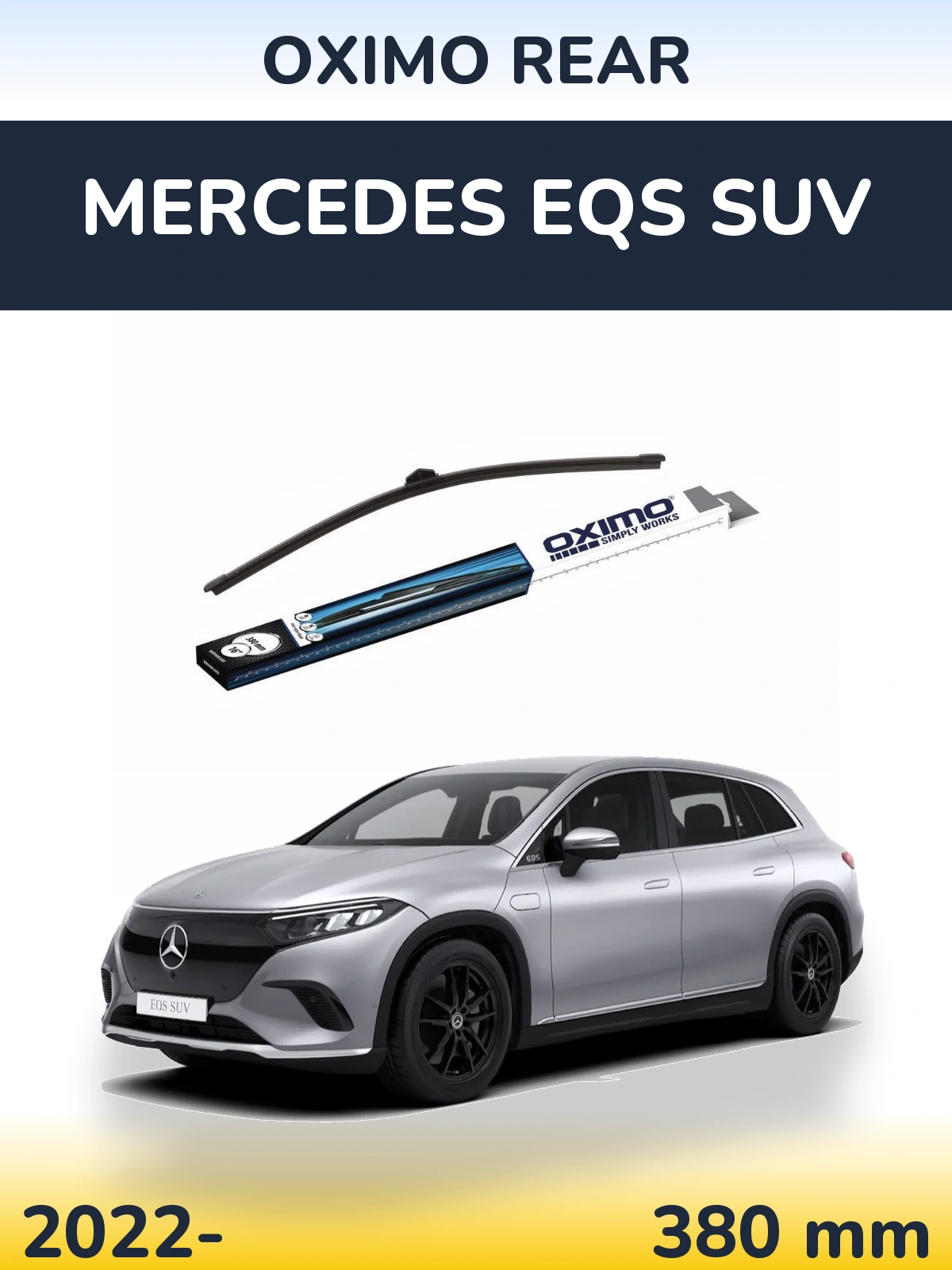 Torkarblad Oximo Rear för Mercedes EQS SUV