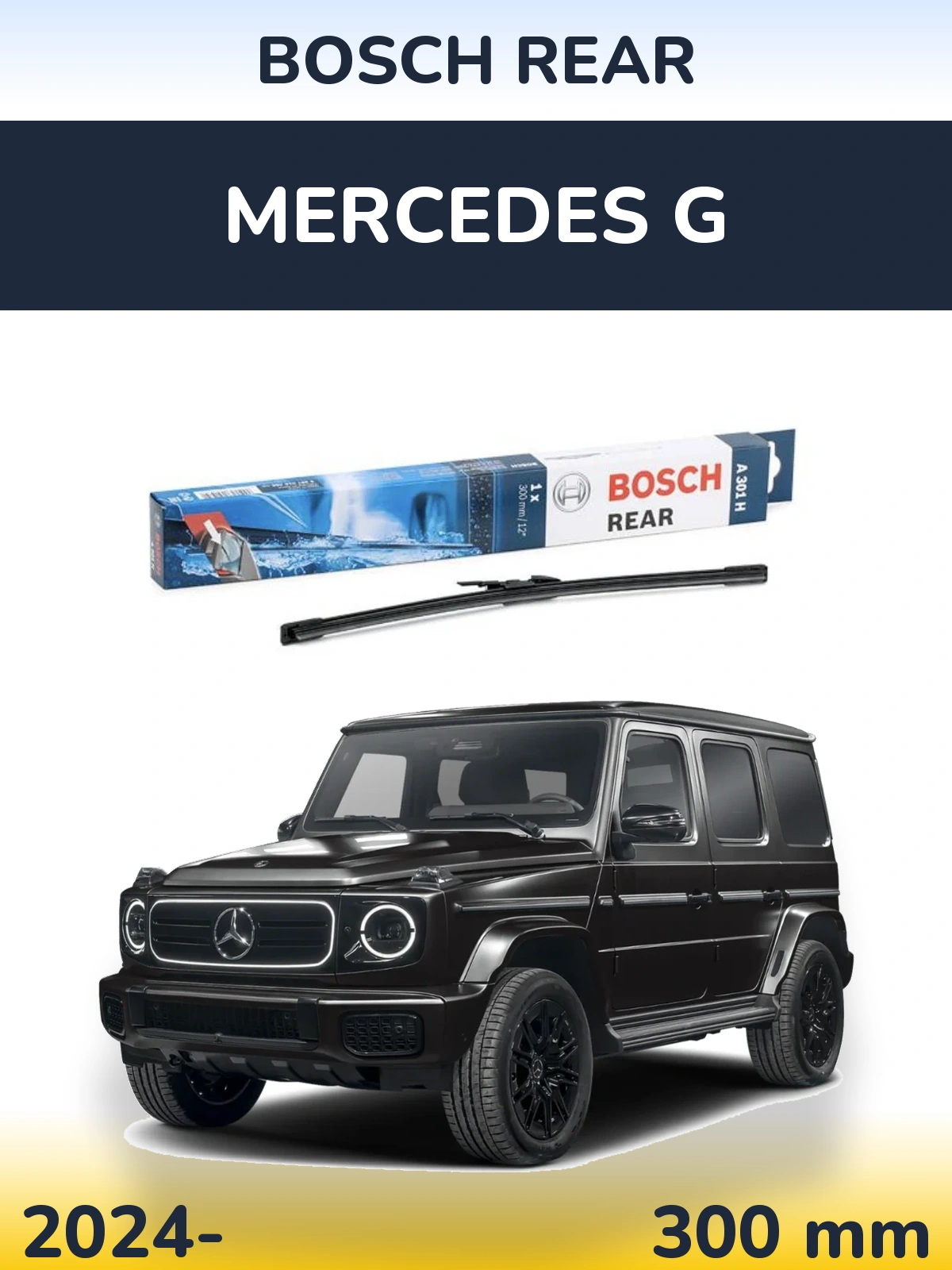 Torkarblad BOSCH Rear för Mercedes G