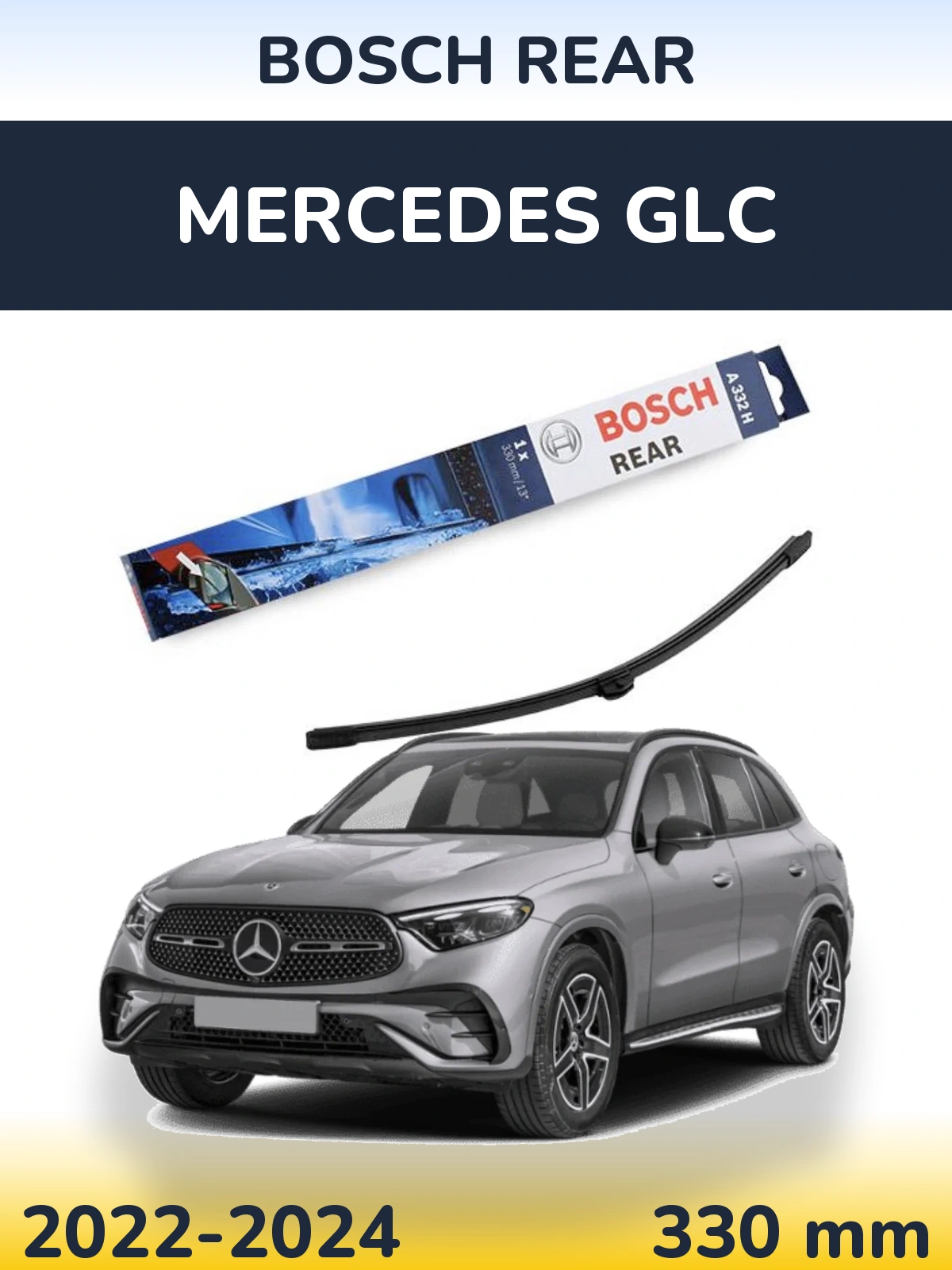 Torkarblad BOSCH Rear för Mercedes GLC