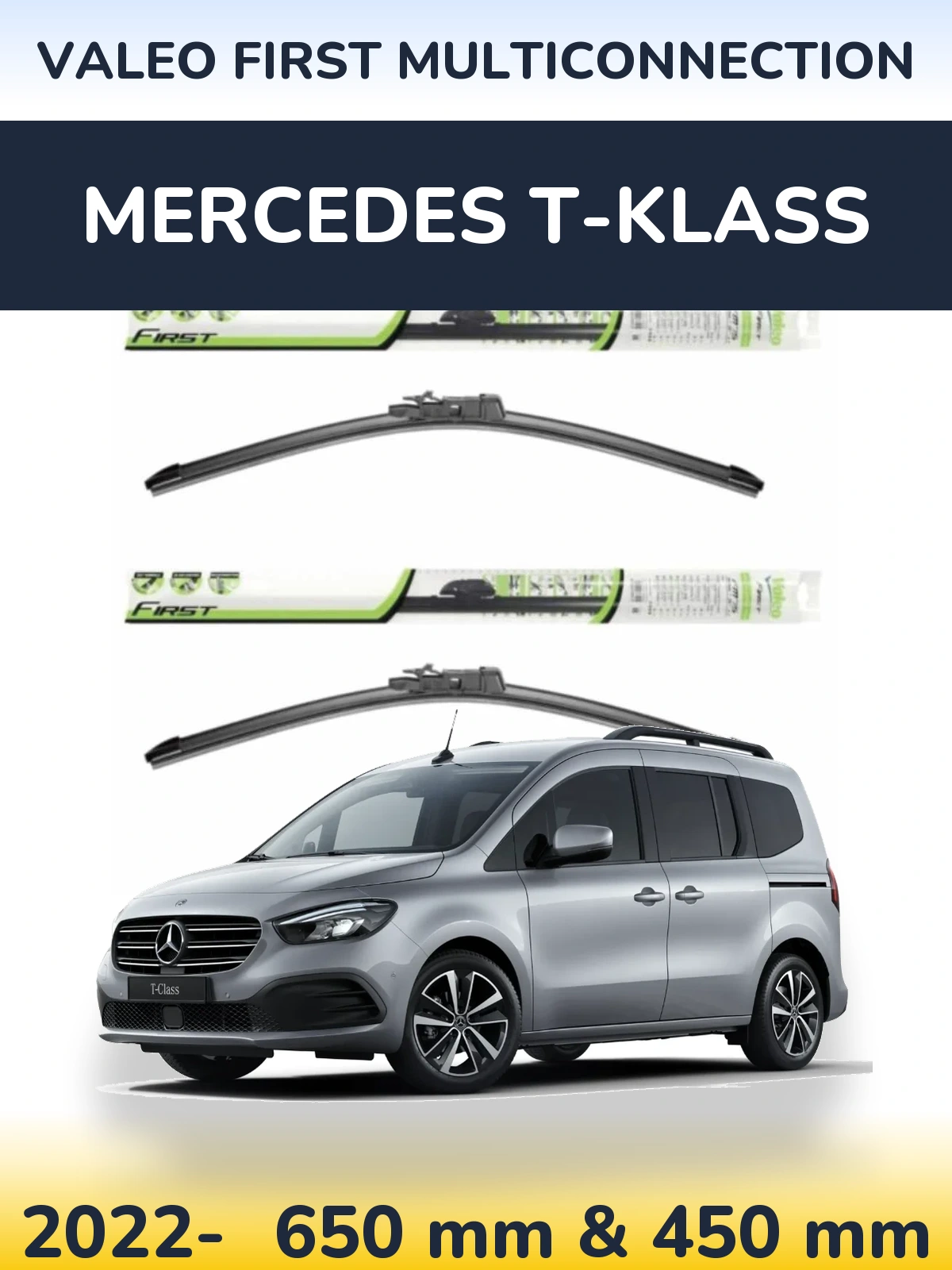 Torkarblad Valeo First MultiConnection för Mercedes T-Klass