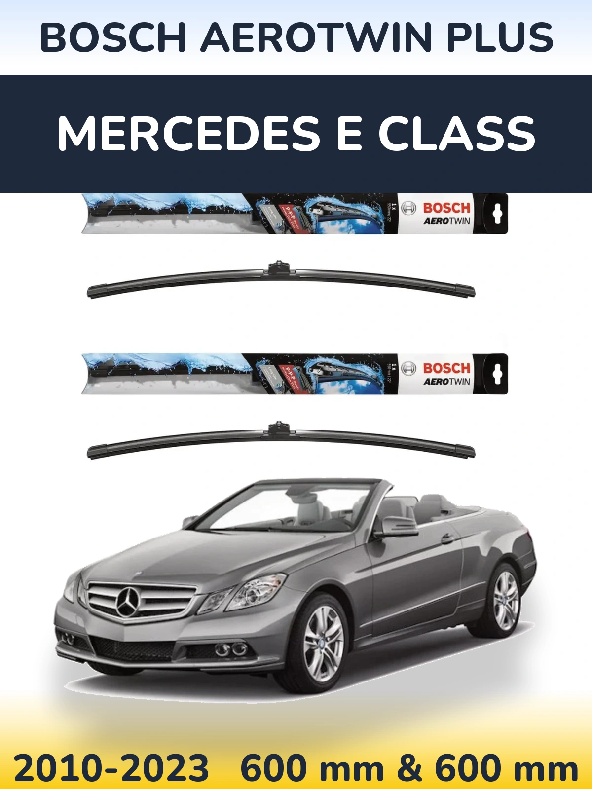 Torkarblad BOSCH AeroTwin Plus för Mercedes E Class