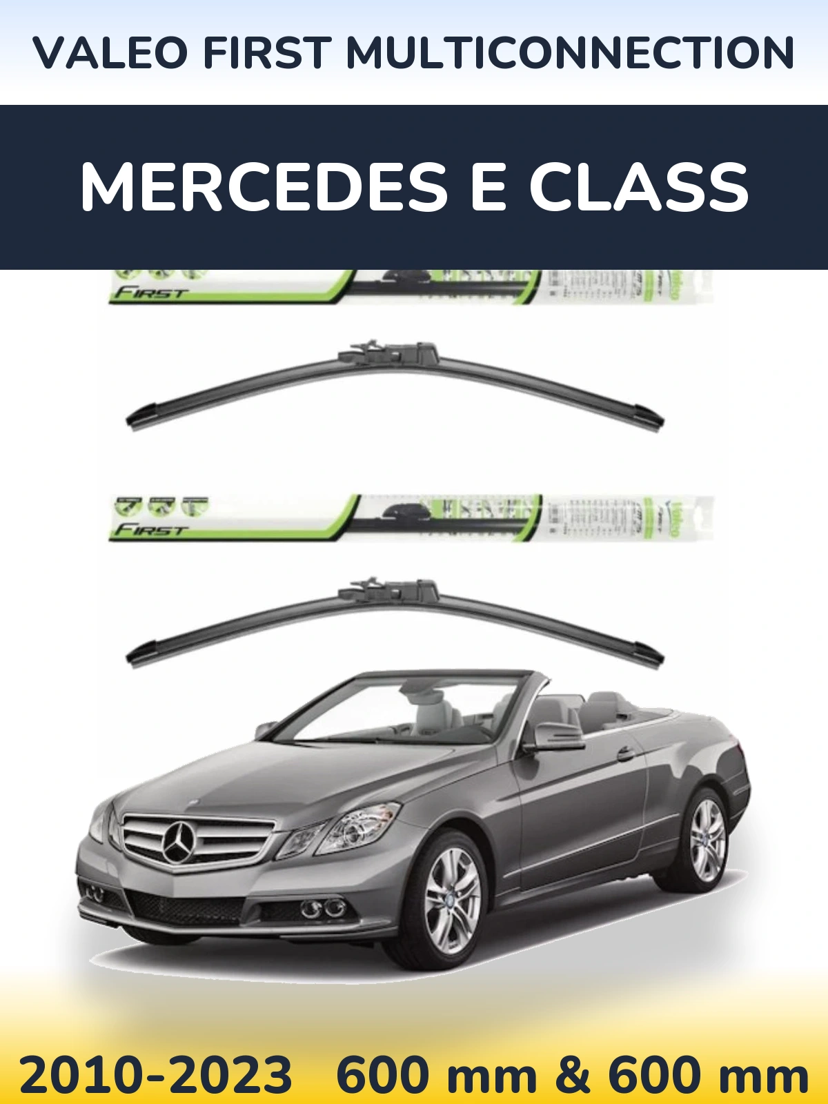 Torkarblad Valeo First MultiConnection för Mercedes E Class