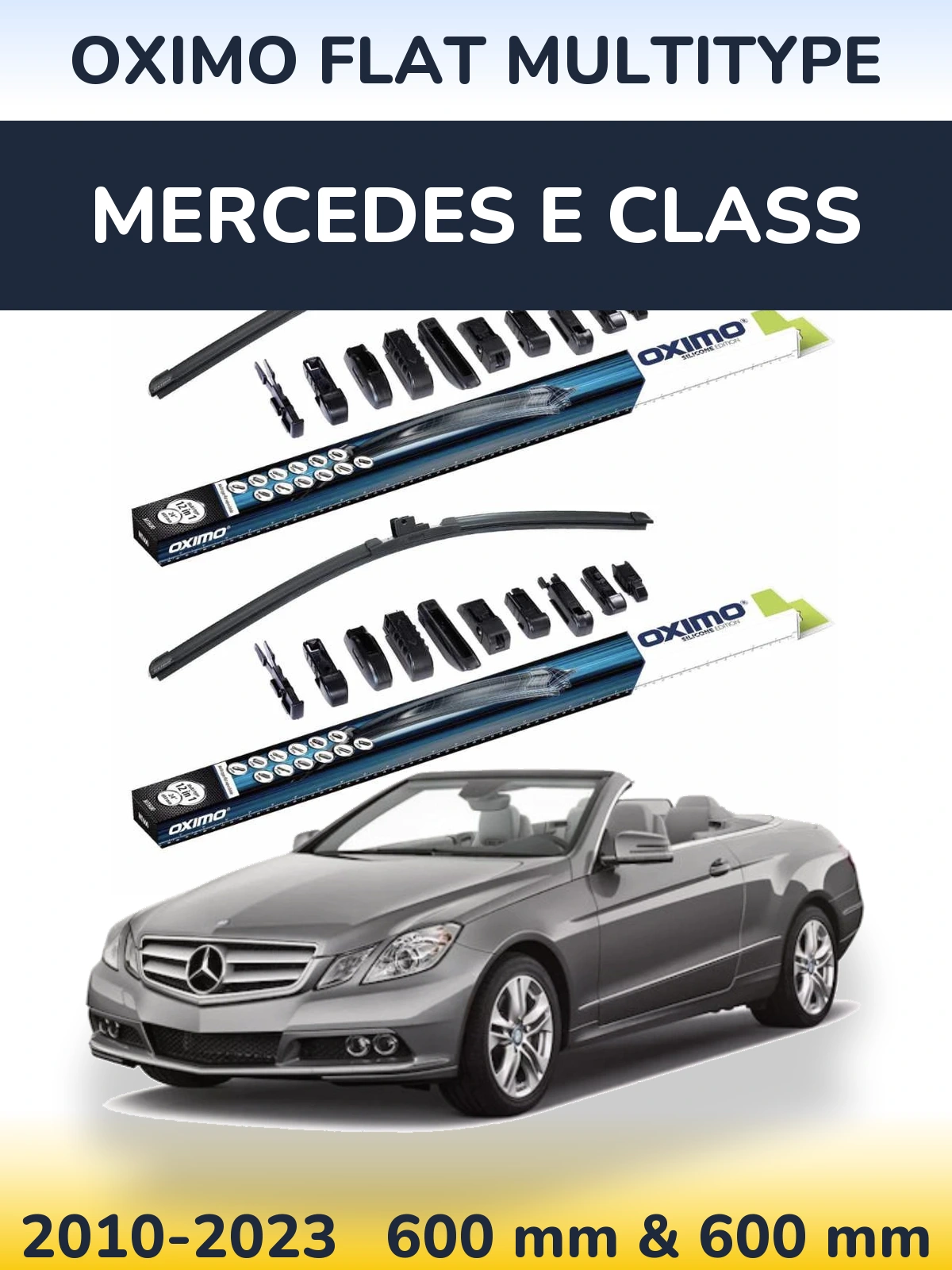 Torkarblad Oximo Flat MultiType för Mercedes E Class