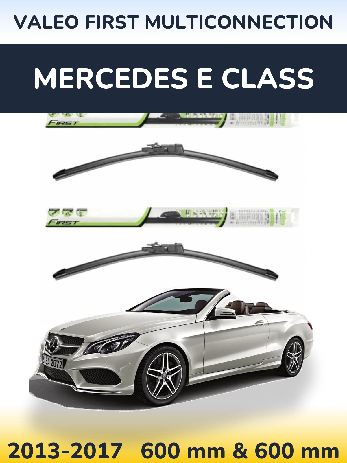 Torkarblad Valeo First MultiConnection för Mercedes E Class