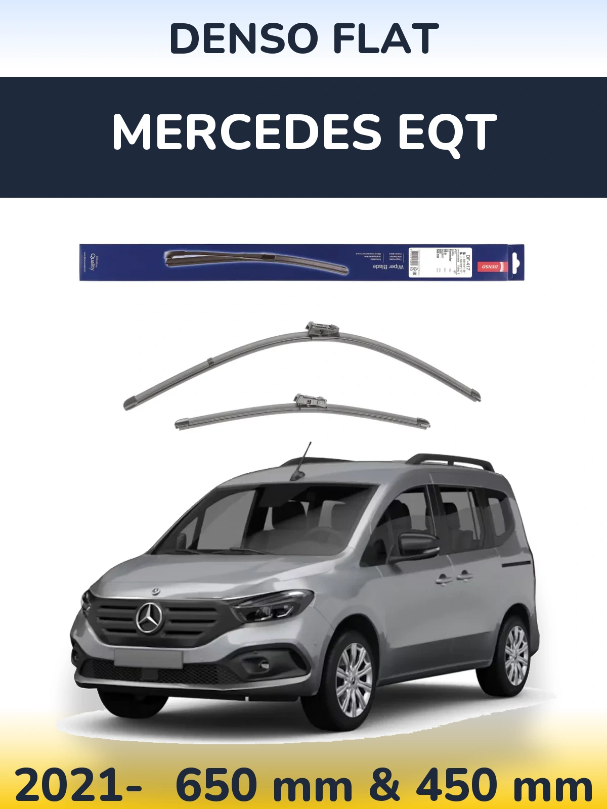 Torkarblad Denso Flat för Mercedes EQT