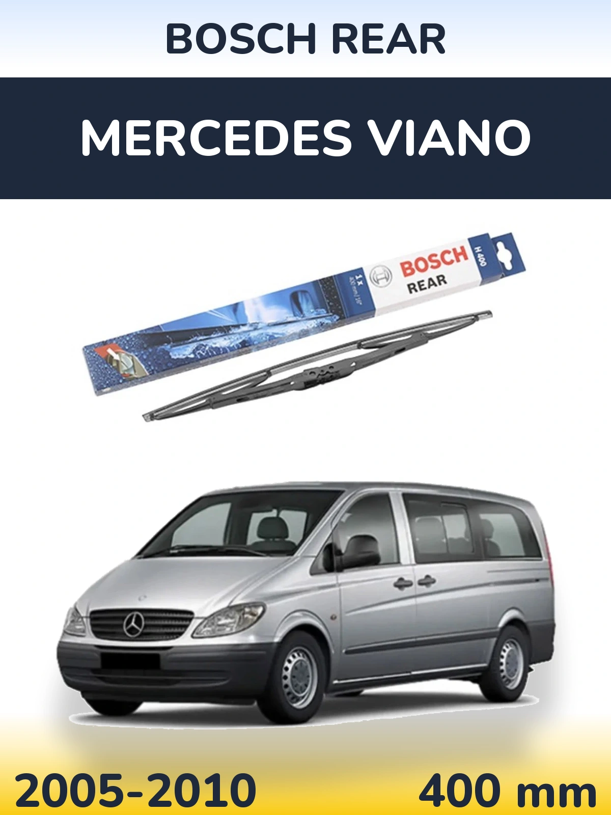 Torkarblad BOSCH Rear för Mercedes Viano