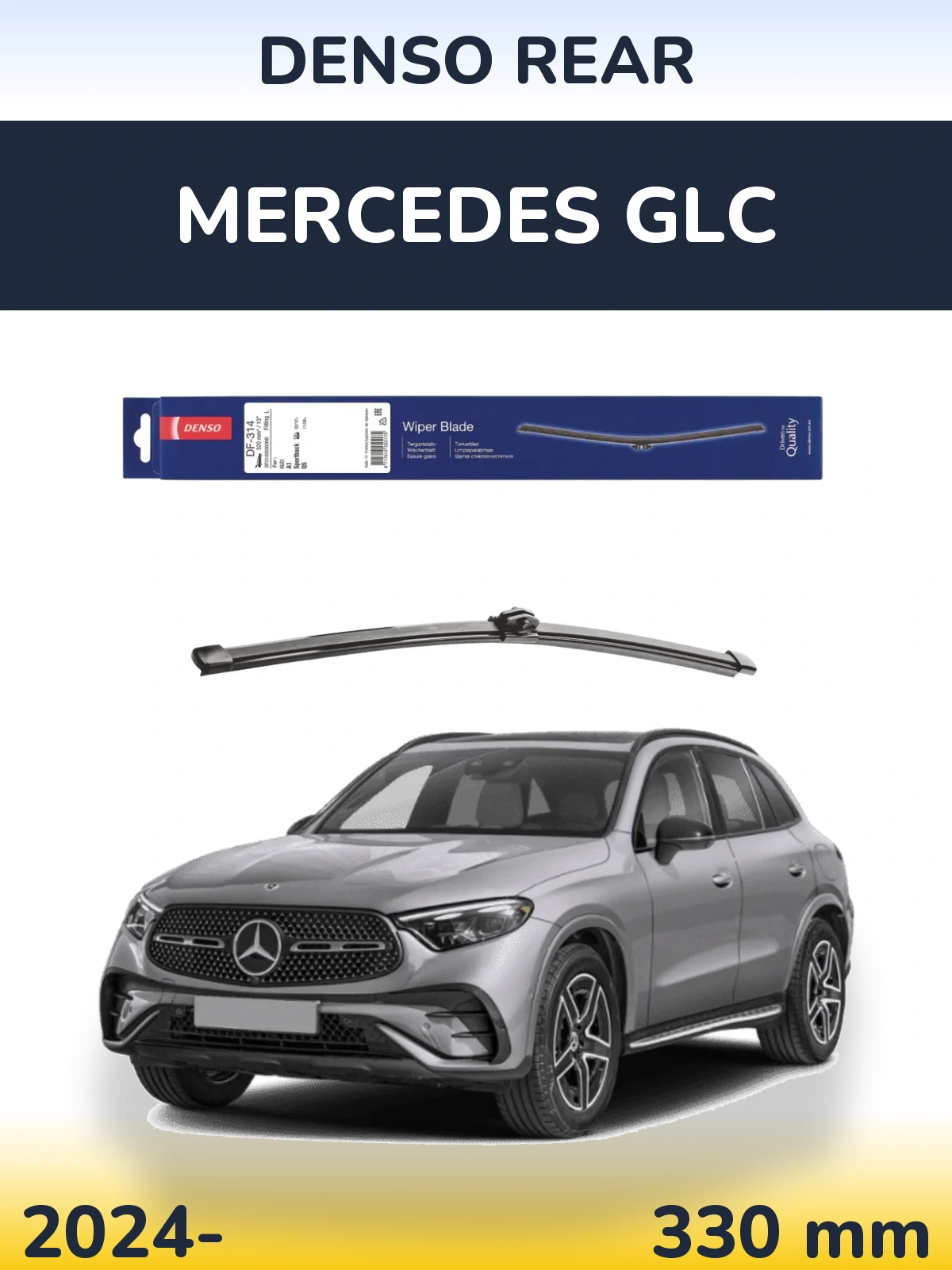 Torkarblad Denso Rear för Mercedes GLC