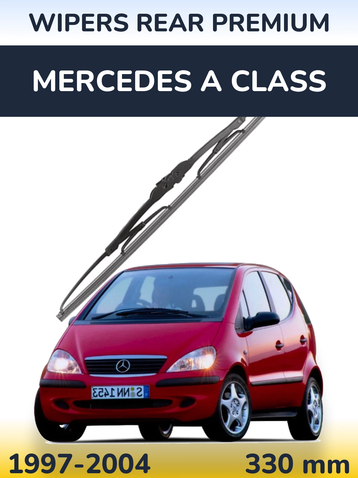 Torkarblad WIPERS REAR PREMIUM för Mercedes A Class