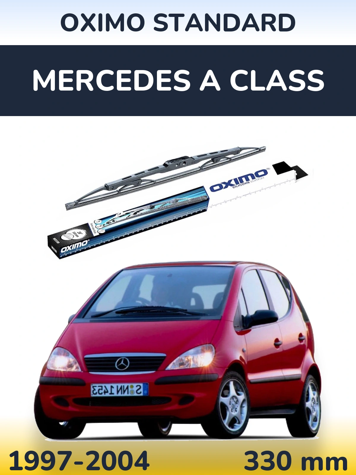 Задний дворник Oximo Standard 325 мм для Mercedes A Class 1997-2004