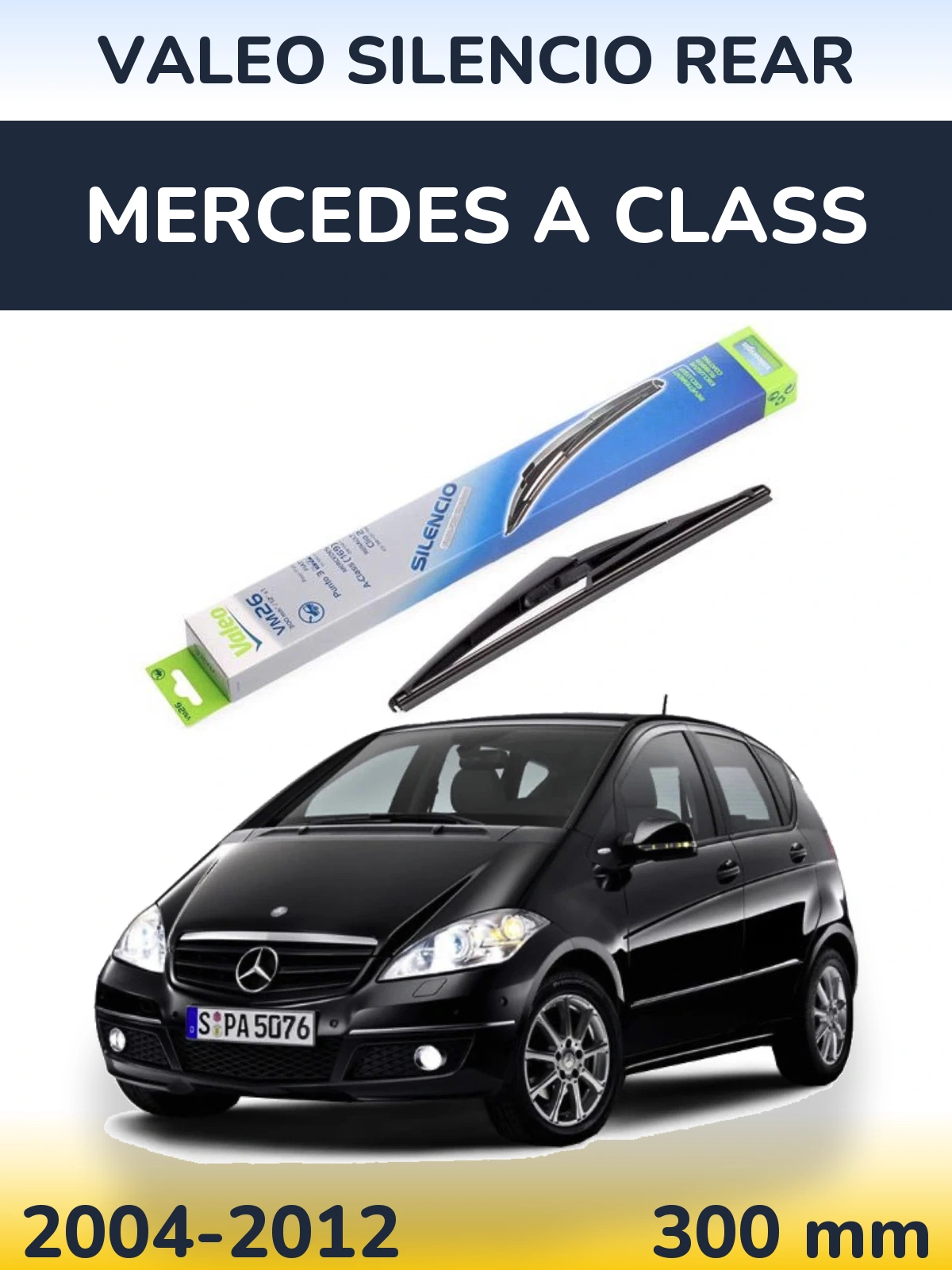 Torkarblad Valeo Silencio Rear för Mercedes A Class