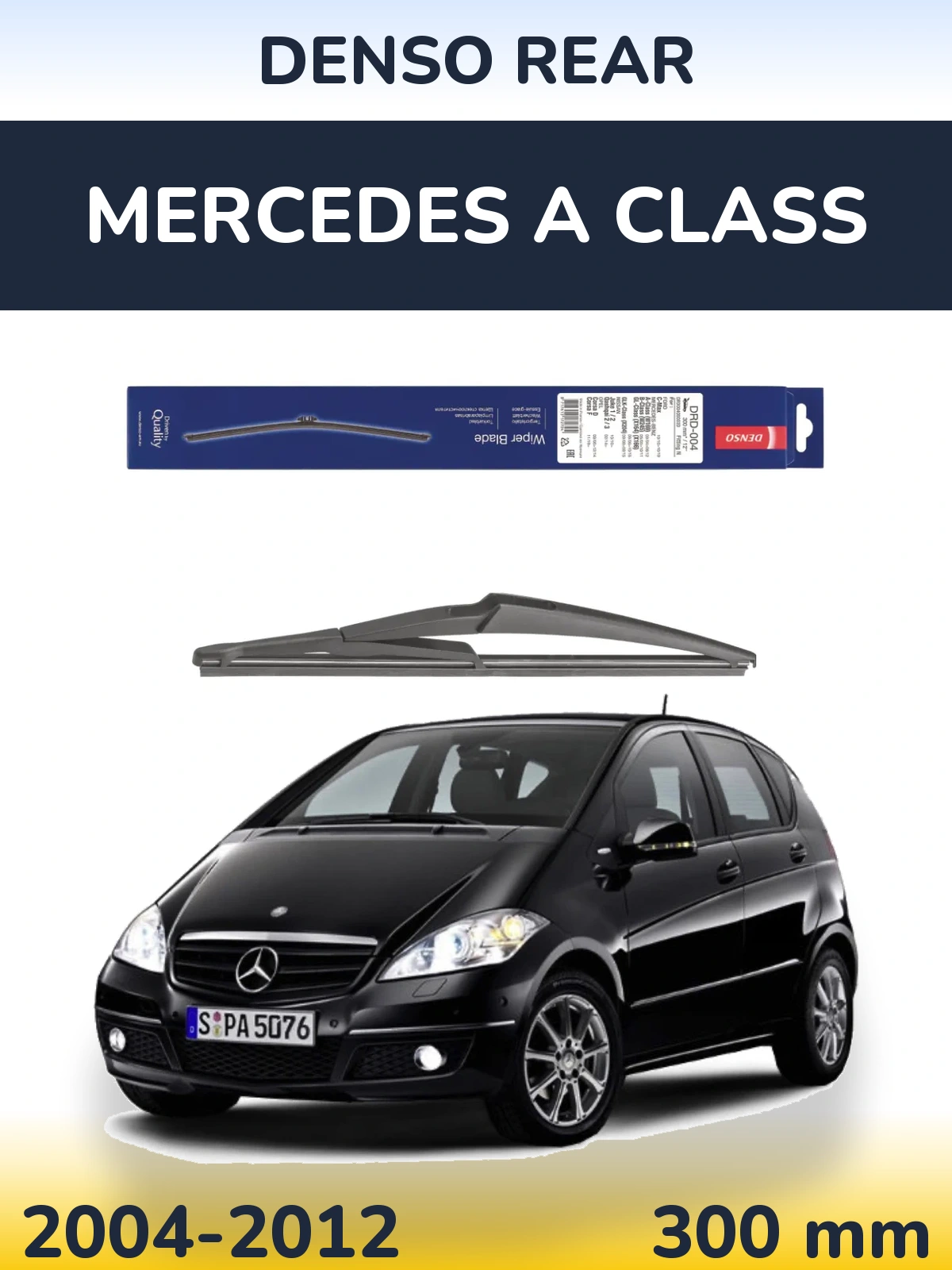 Torkarblad Denso Rear för Mercedes A Class