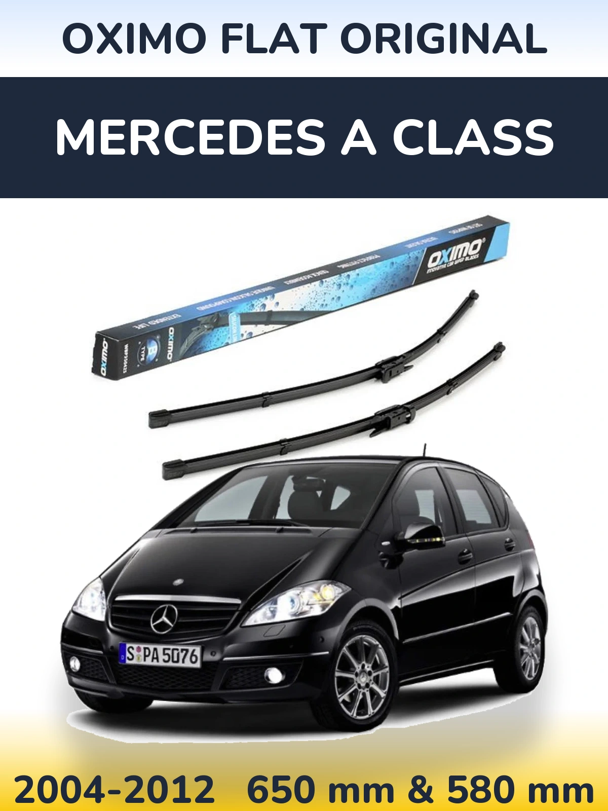 Torkarblad Oximo Flat Original för Mercedes A Class