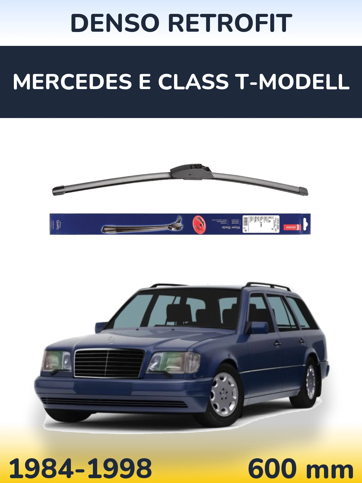 Torkarblad Denso Retrofit för Mercedes E Class T-Modelll