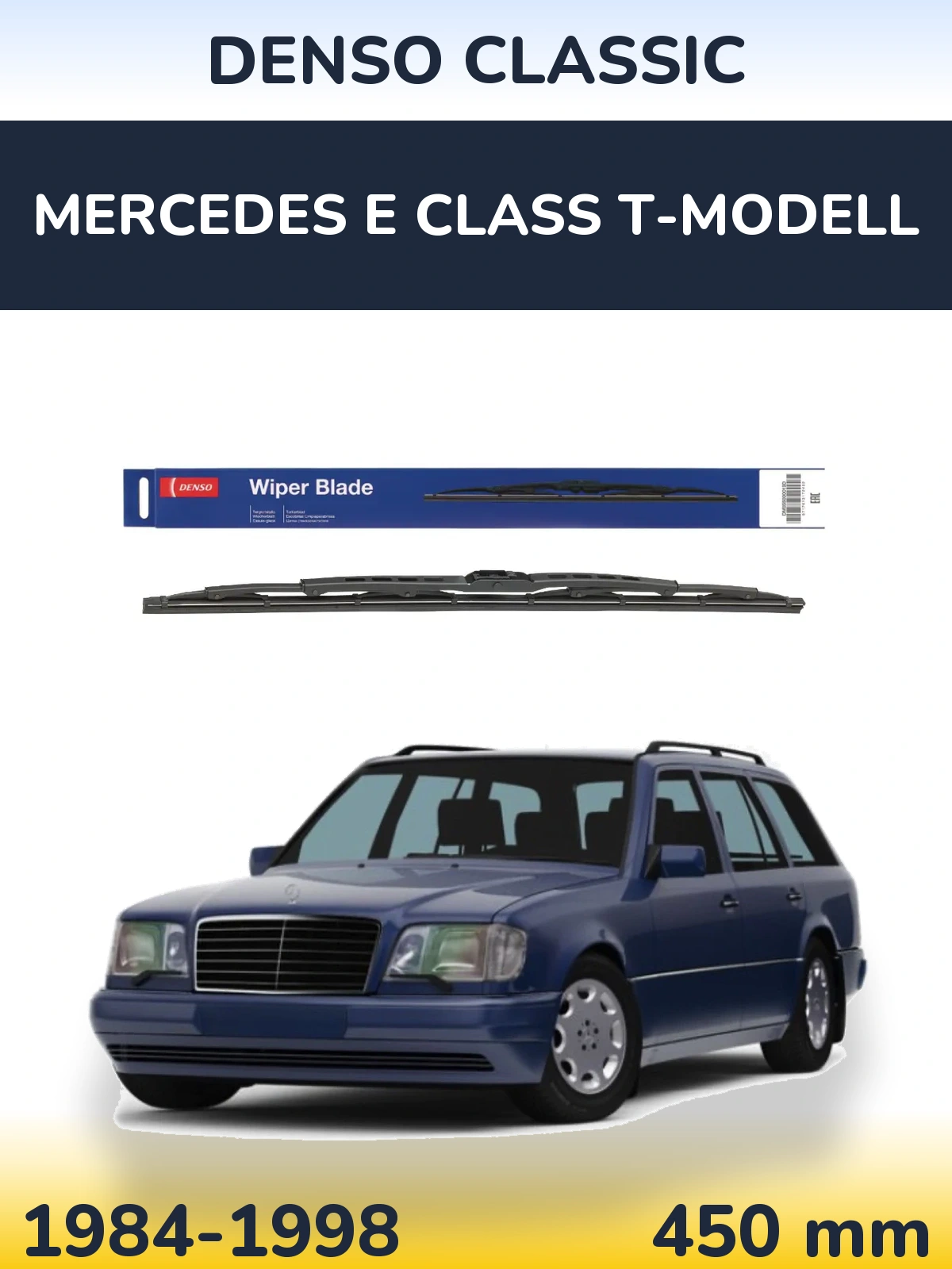 Torkarblad Denso Classic för Mercedes E Class T-Modelll