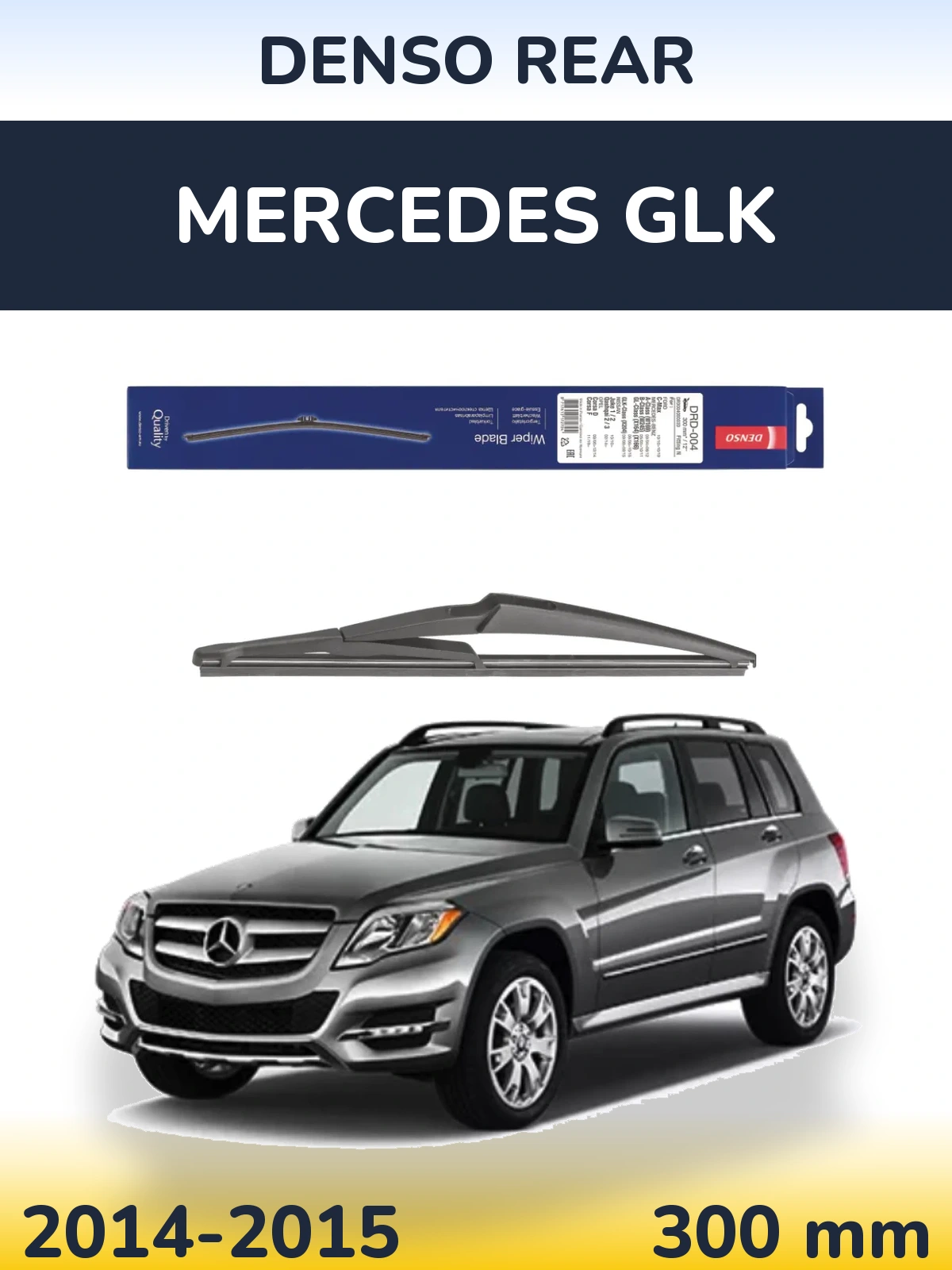 Torkarblad Denso Rear för Mercedes GLK
