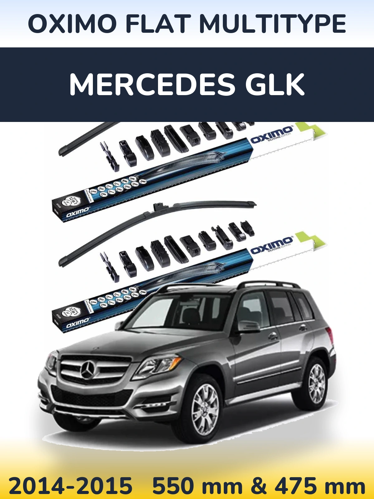 Torkarblad Oximo Flat MultiType för Mercedes GLK