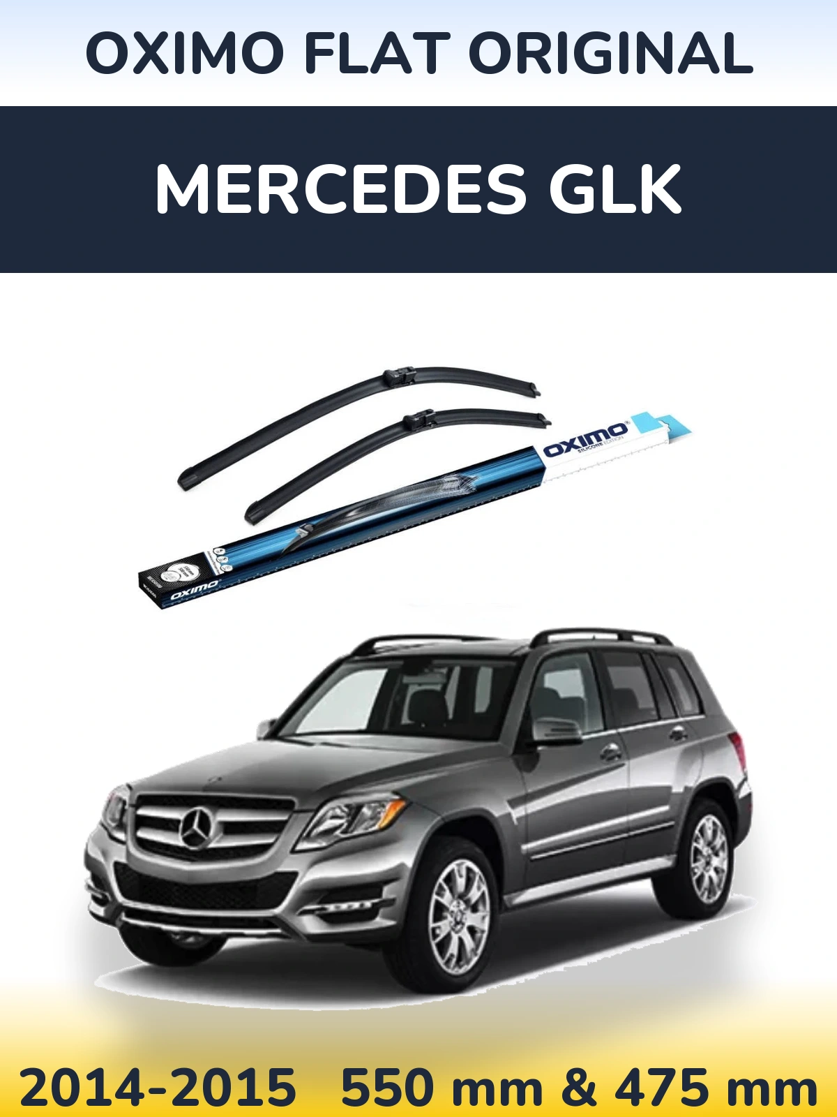 Torkarblad Oximo Flat Original för Mercedes GLK