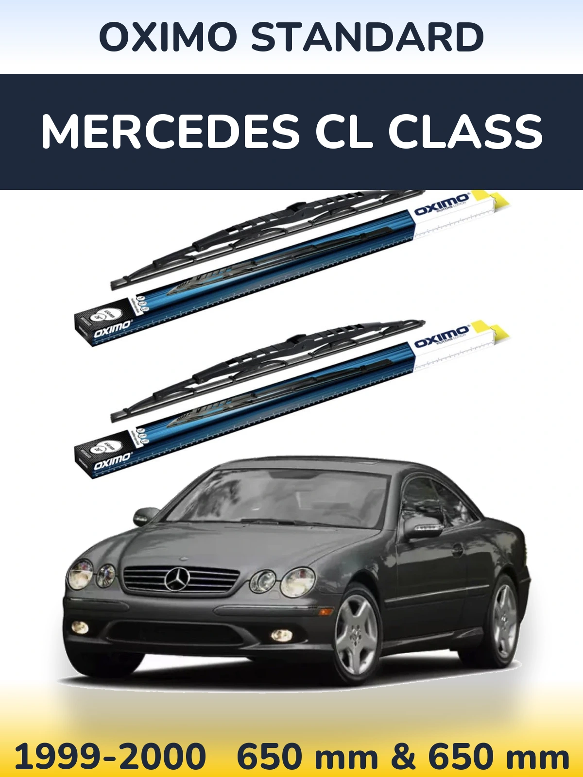 Torkarblad Oximo Standard för Mercedes CL Class