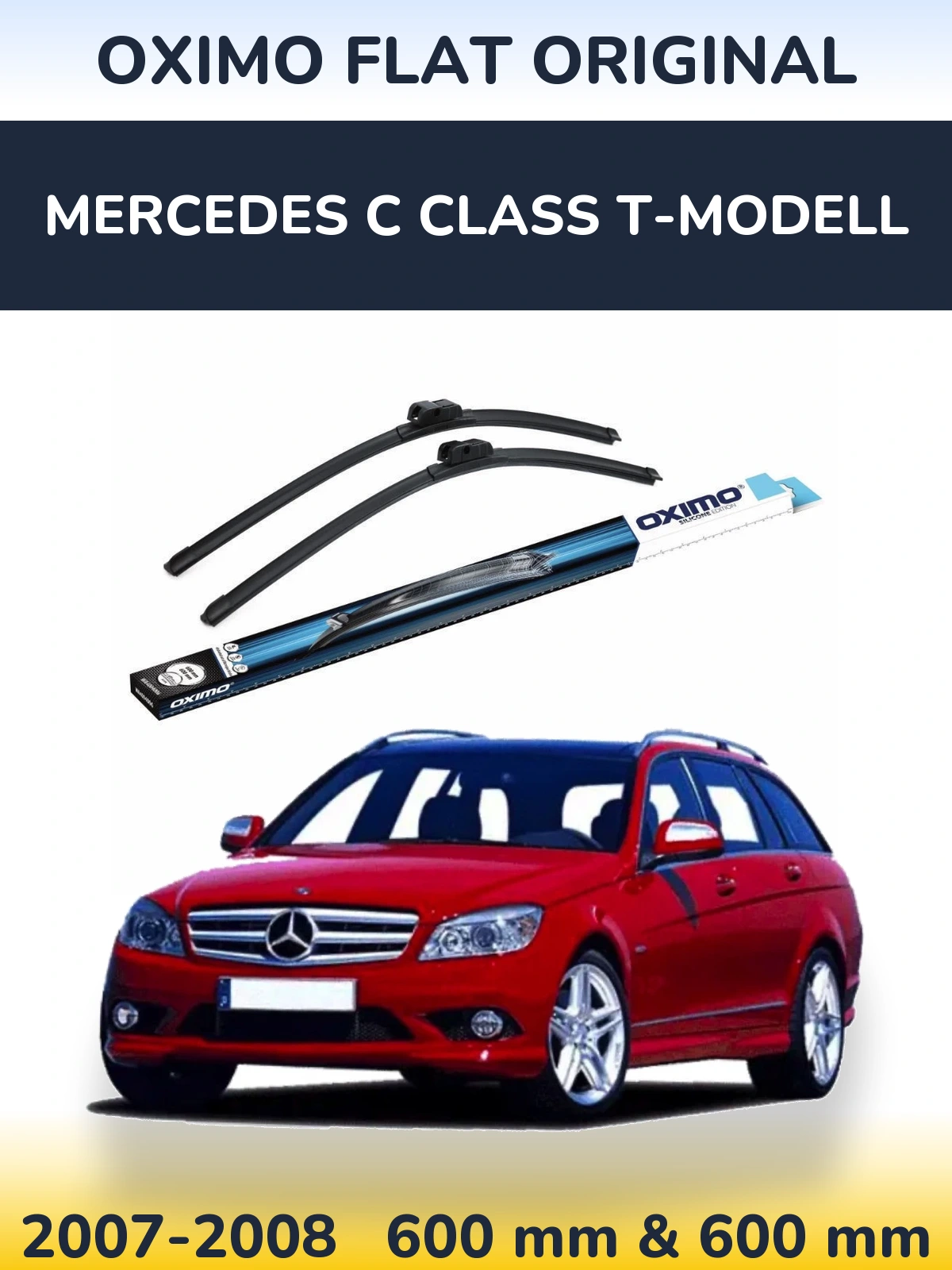 Torkarblad Oximo Flat Original för Mercedes C Class T-Modelll