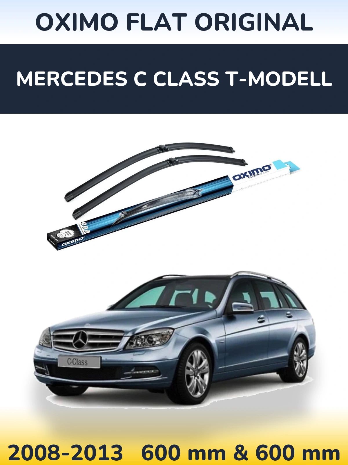 Torkarblad Oximo Flat Original för Mercedes C Class T-Modelll