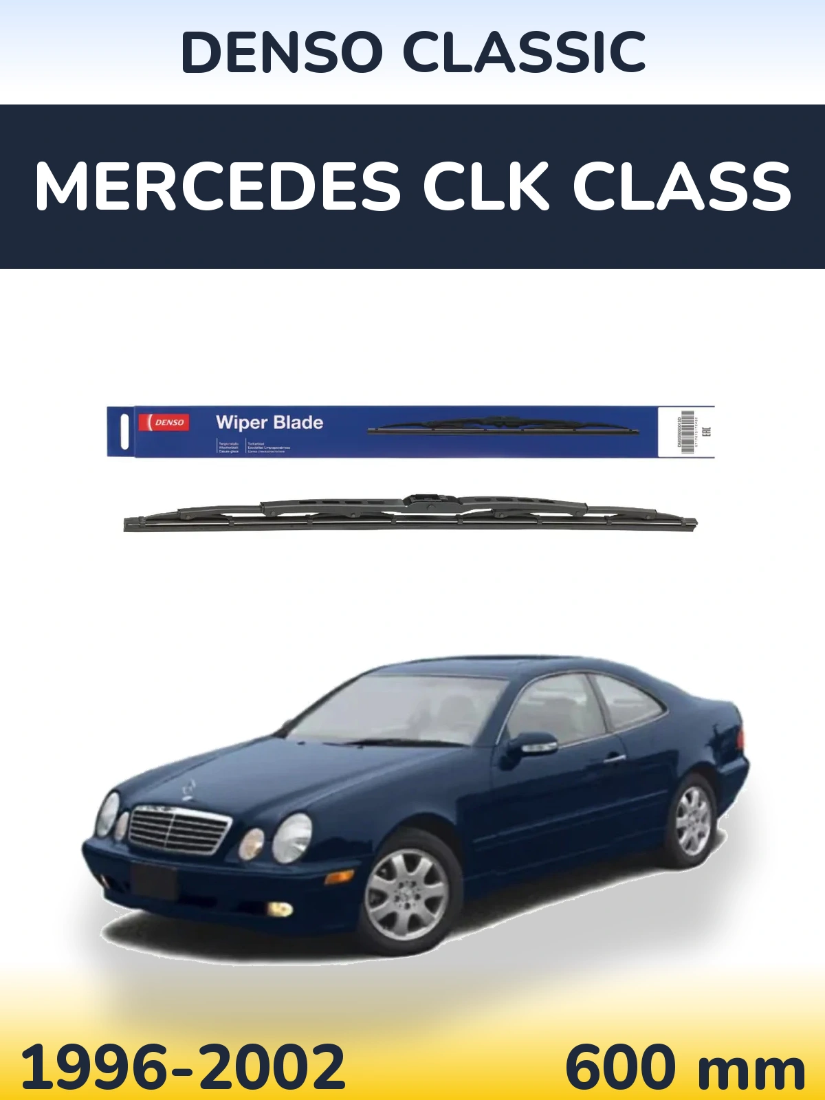 Torkarblad Denso Classic för Mercedes CLK Class