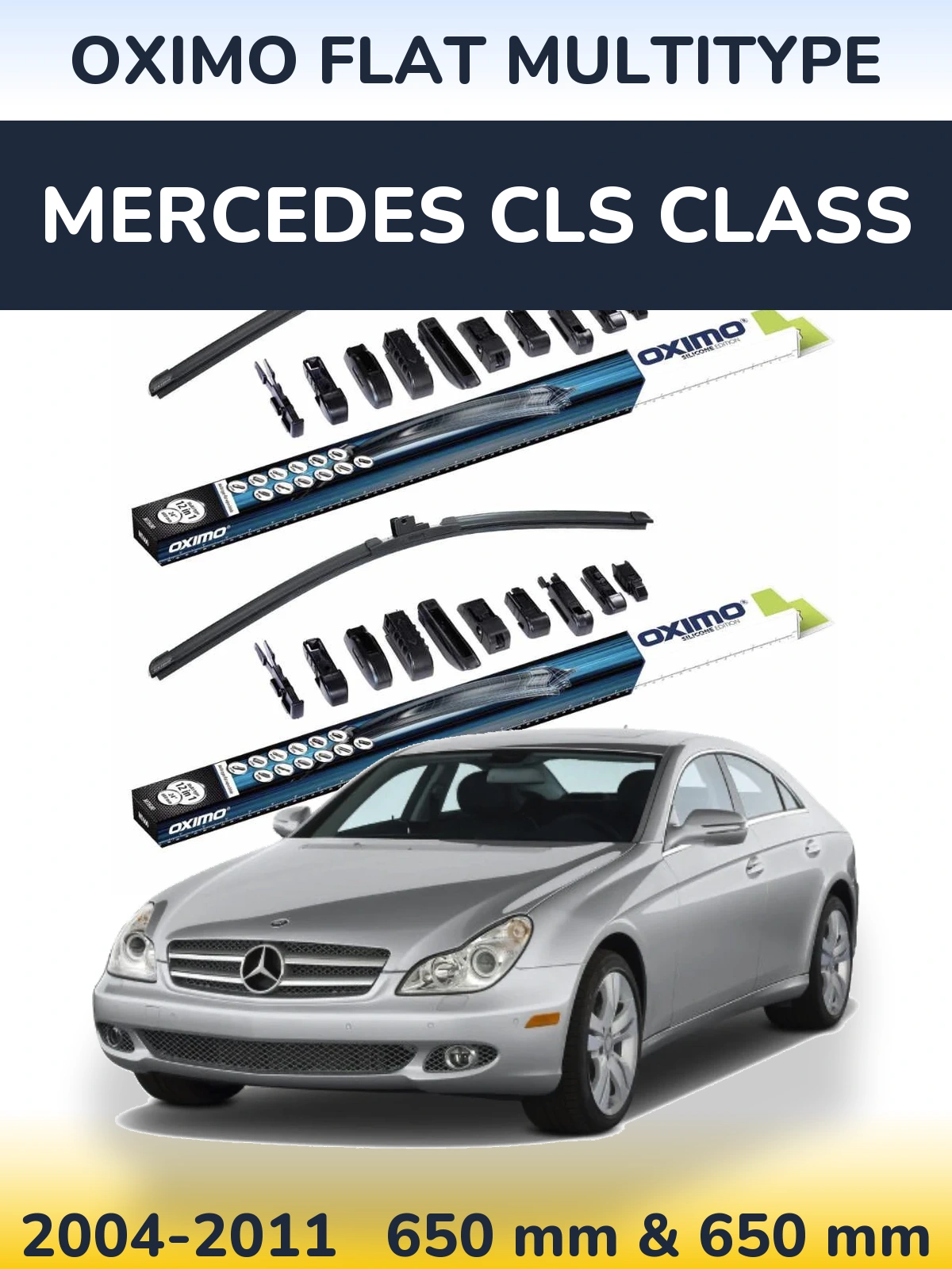Torkarblad Oximo Flat MultiType för Mercedes CLS Class