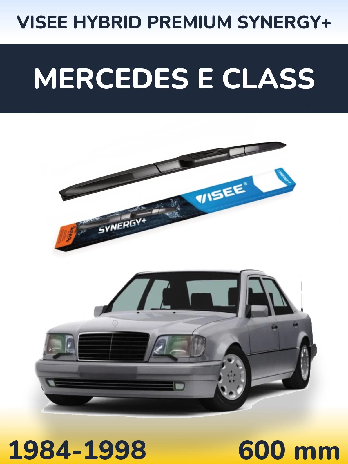 Torkarblad VISEE HYBRID PREMIUM SYNERGY+ för Mercedes E Class