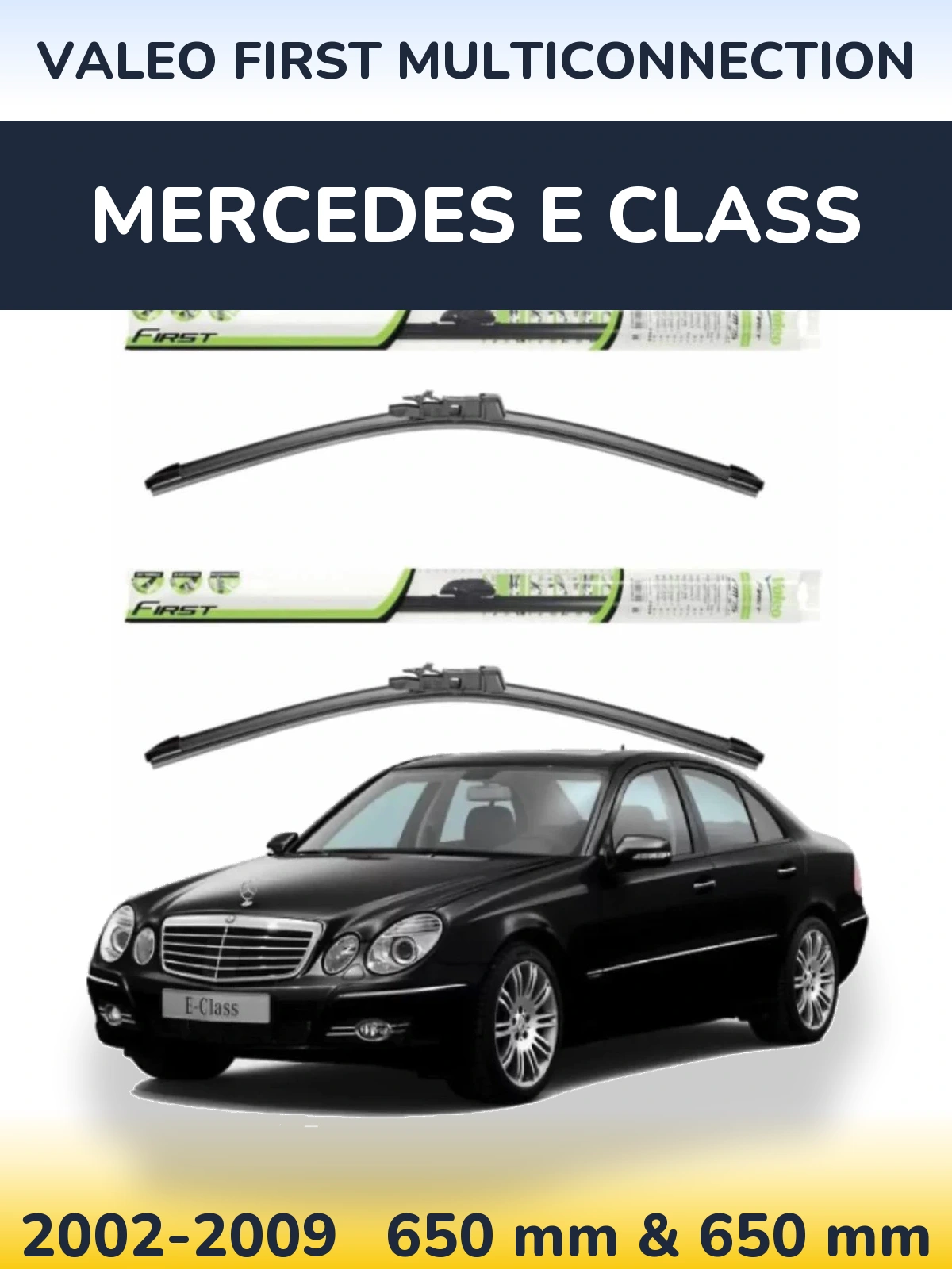 Torkarblad Valeo First MultiConnection för Mercedes E Class