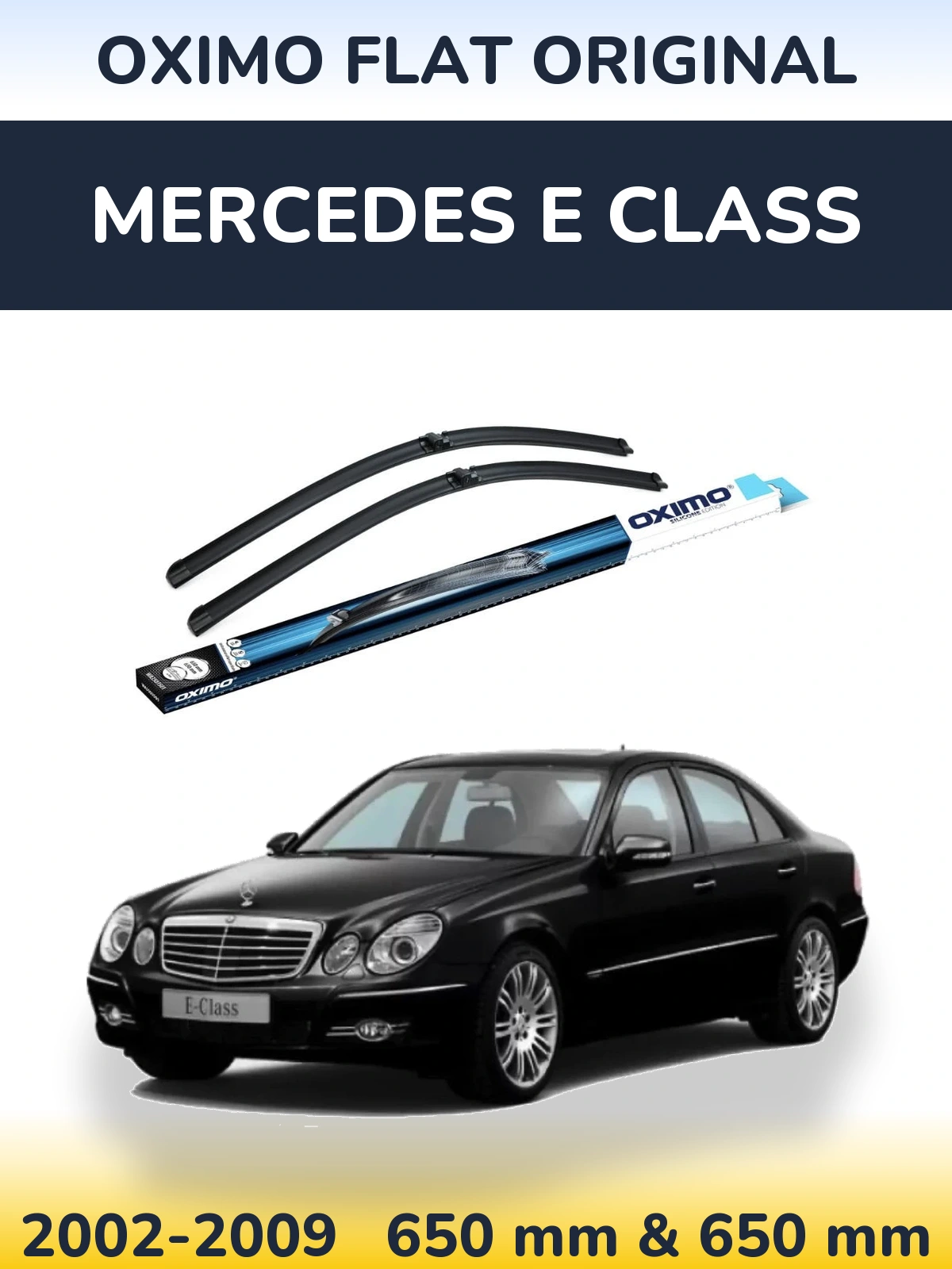 Torkarblad Oximo Flat Original för Mercedes E Class