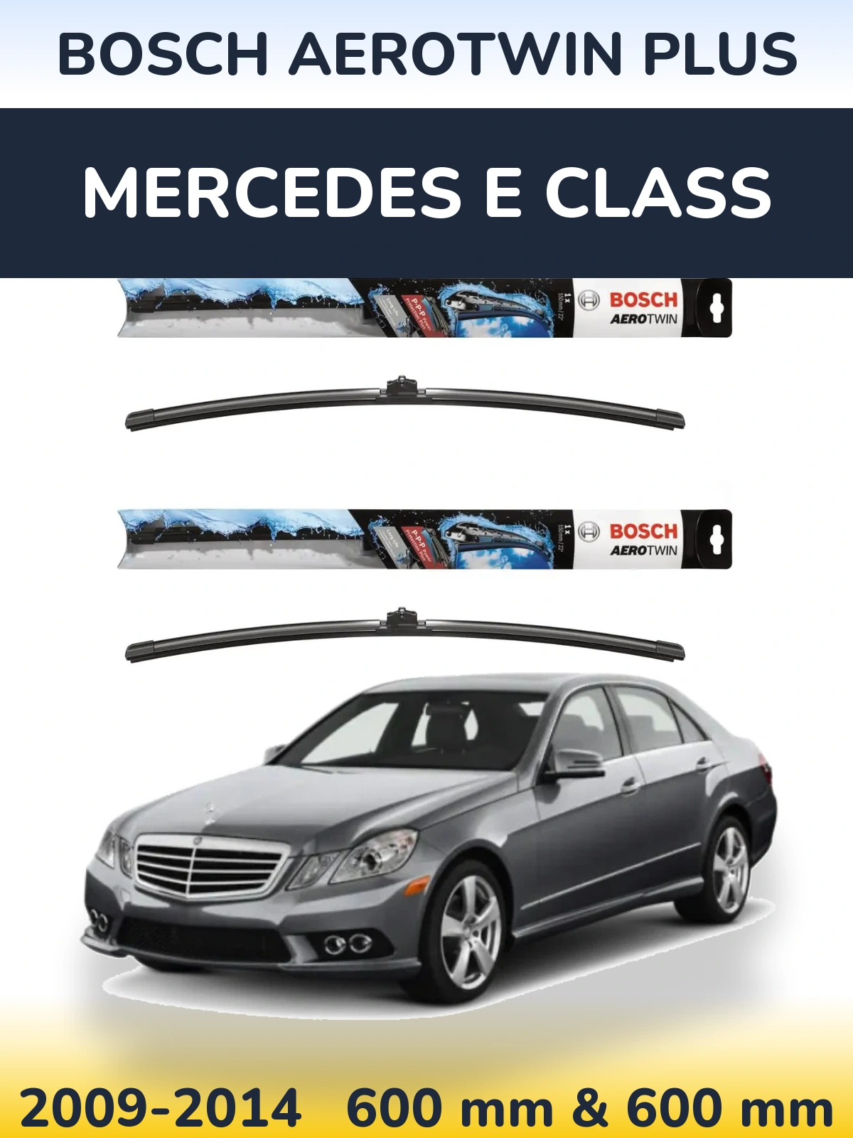 Torkarblad BOSCH AeroTwin Plus för Mercedes E Class