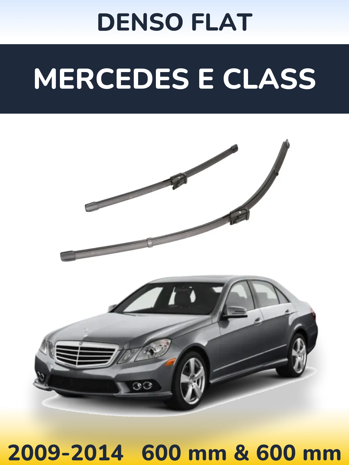 Torkarblad Denso Flat för Mercedes E Class
