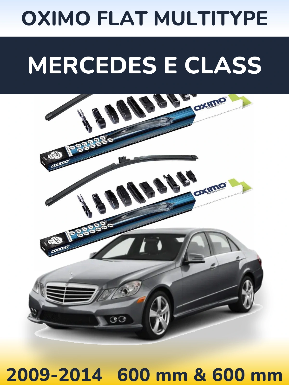 Torkarblad Oximo Flat MultiType för Mercedes E Class